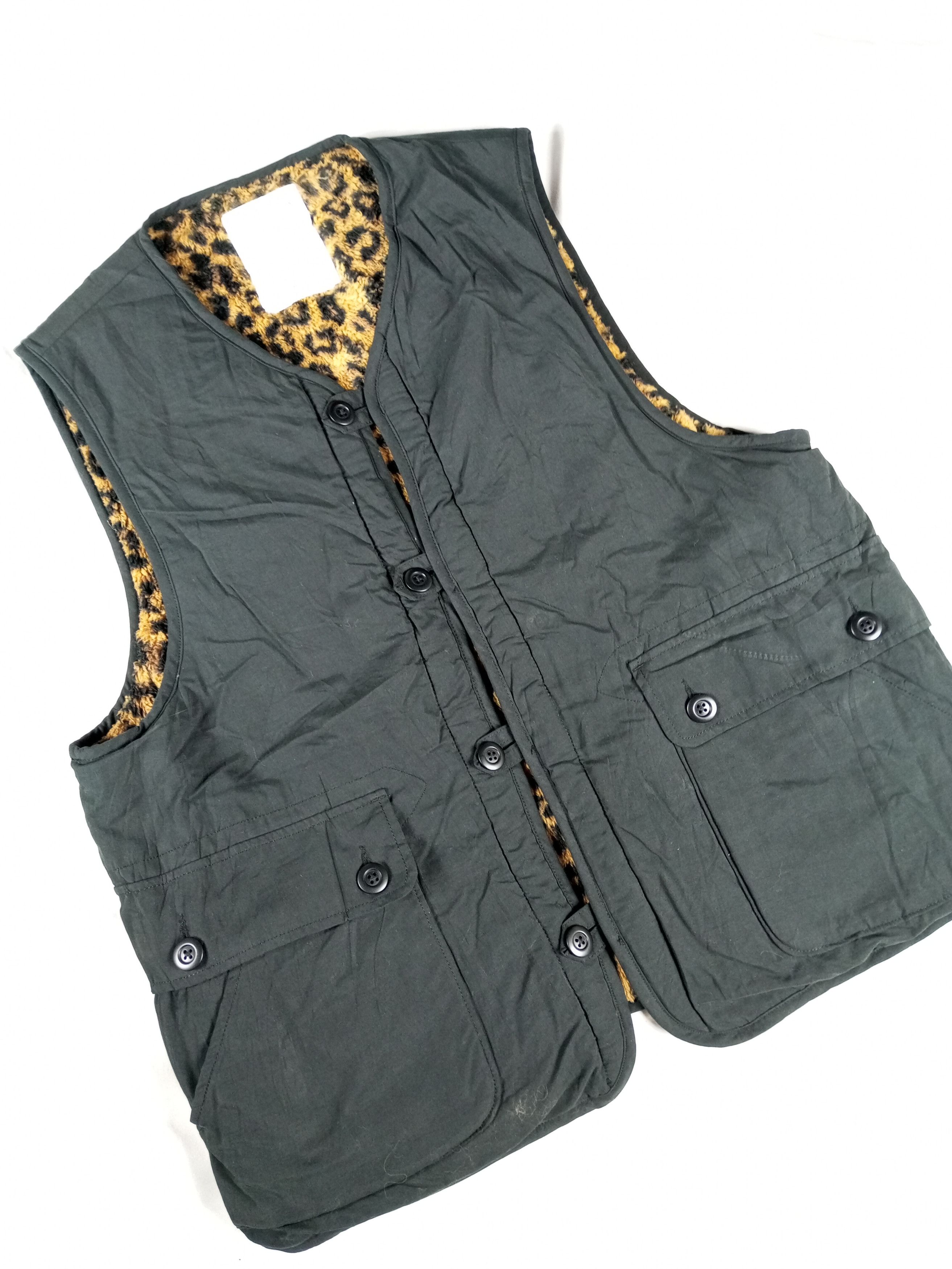 Japanese Brand Freak's Store Reversible vest Japanese brand Size US M / EU 48-50 / 2 - 3 Thumbnail