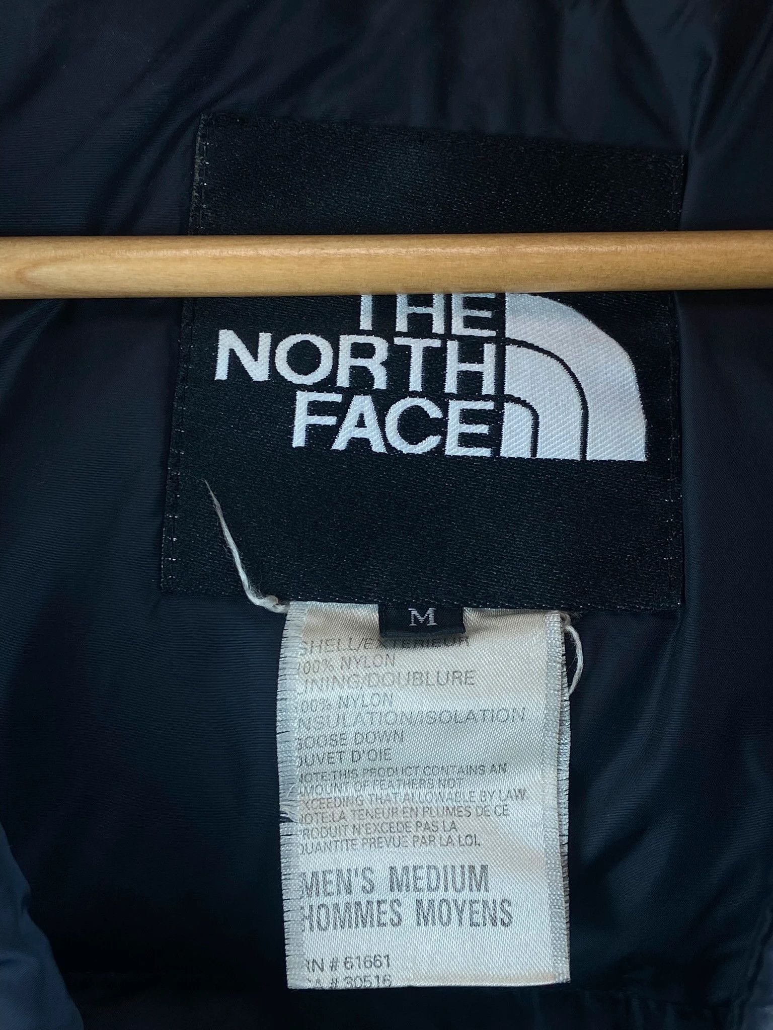 The North Face The North Face 700 Black Down Puffer Gilet Streetwear Size US M / EU 48-50 / 2 - 4 Thumbnail