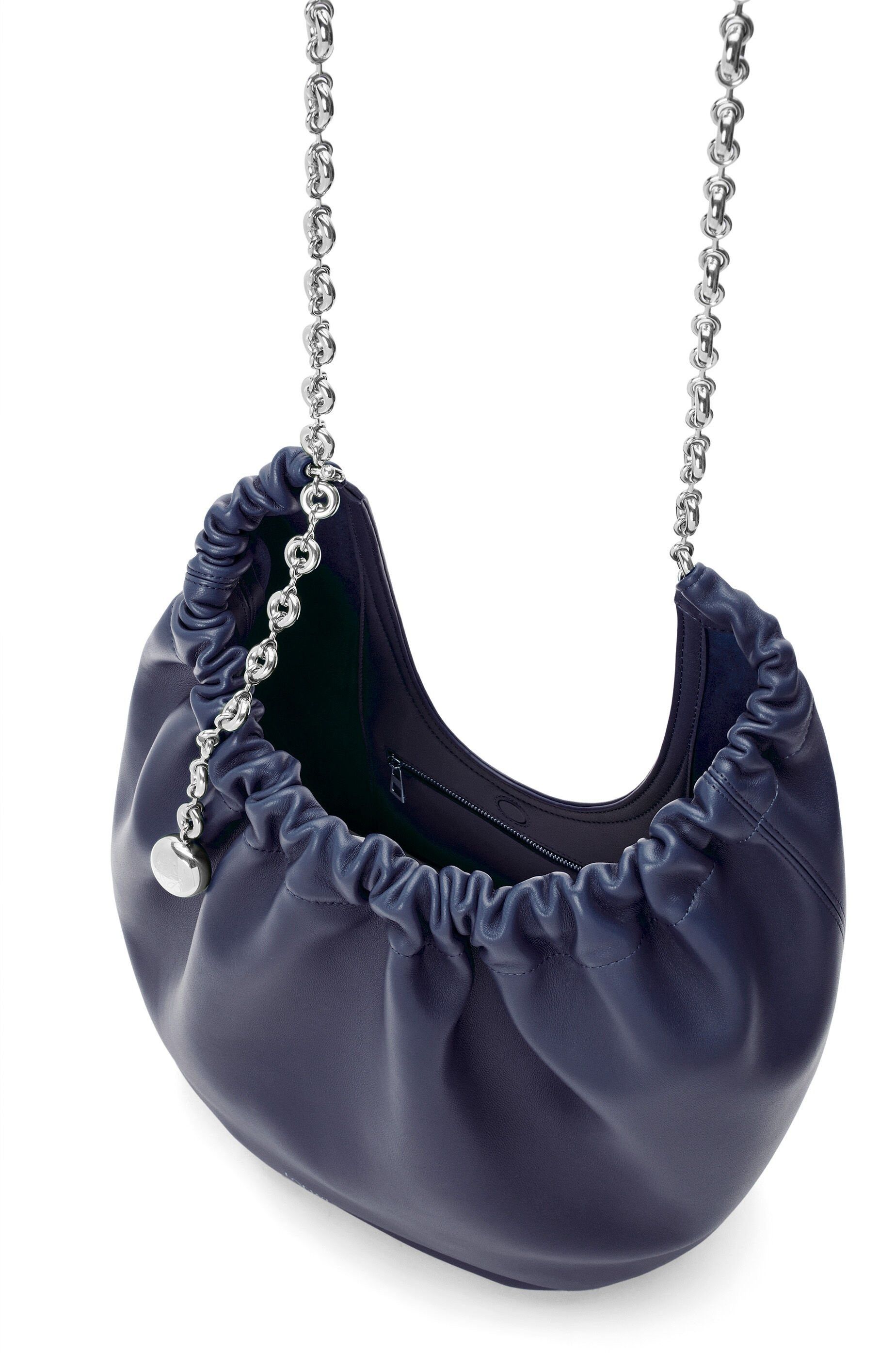 Loewe o1in1g0426 Size: OS / Medium Squeeze Bag in Abyss Blue Size ONE SIZE - 8 Thumbnail