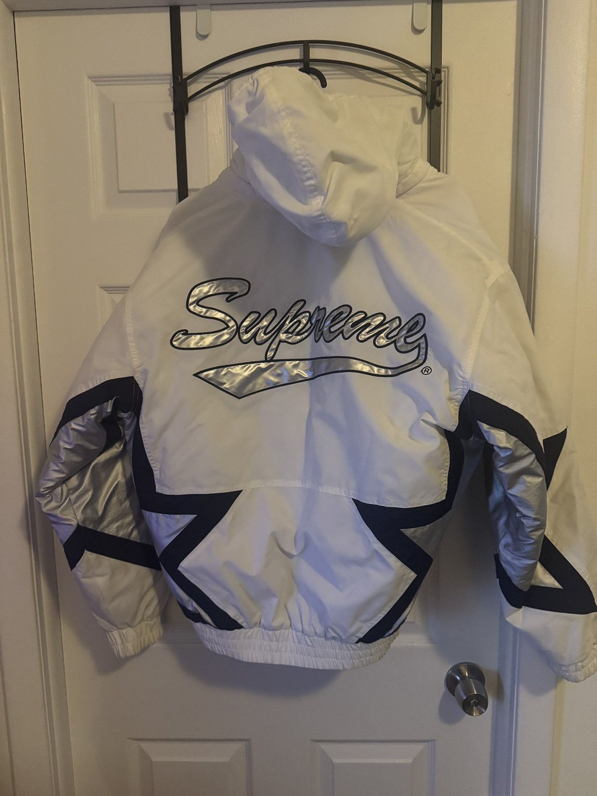 Supreme Supreme Stars Puffy Jacket Size US M / EU 48-50 / 2 - 2 Thumbnail