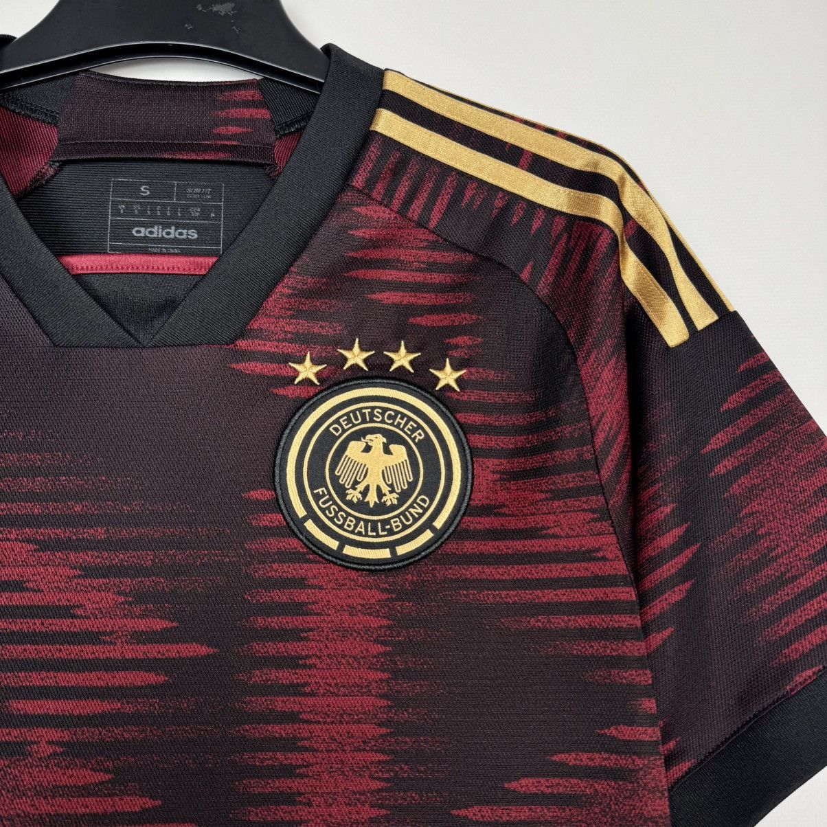 Adidas GERMANY 2022 2023 AWAY FOOTBALL SHIRT SOCCER JERSEY ADIDAS Size US S / EU 44-46 / 1 - 6 Thumbnail