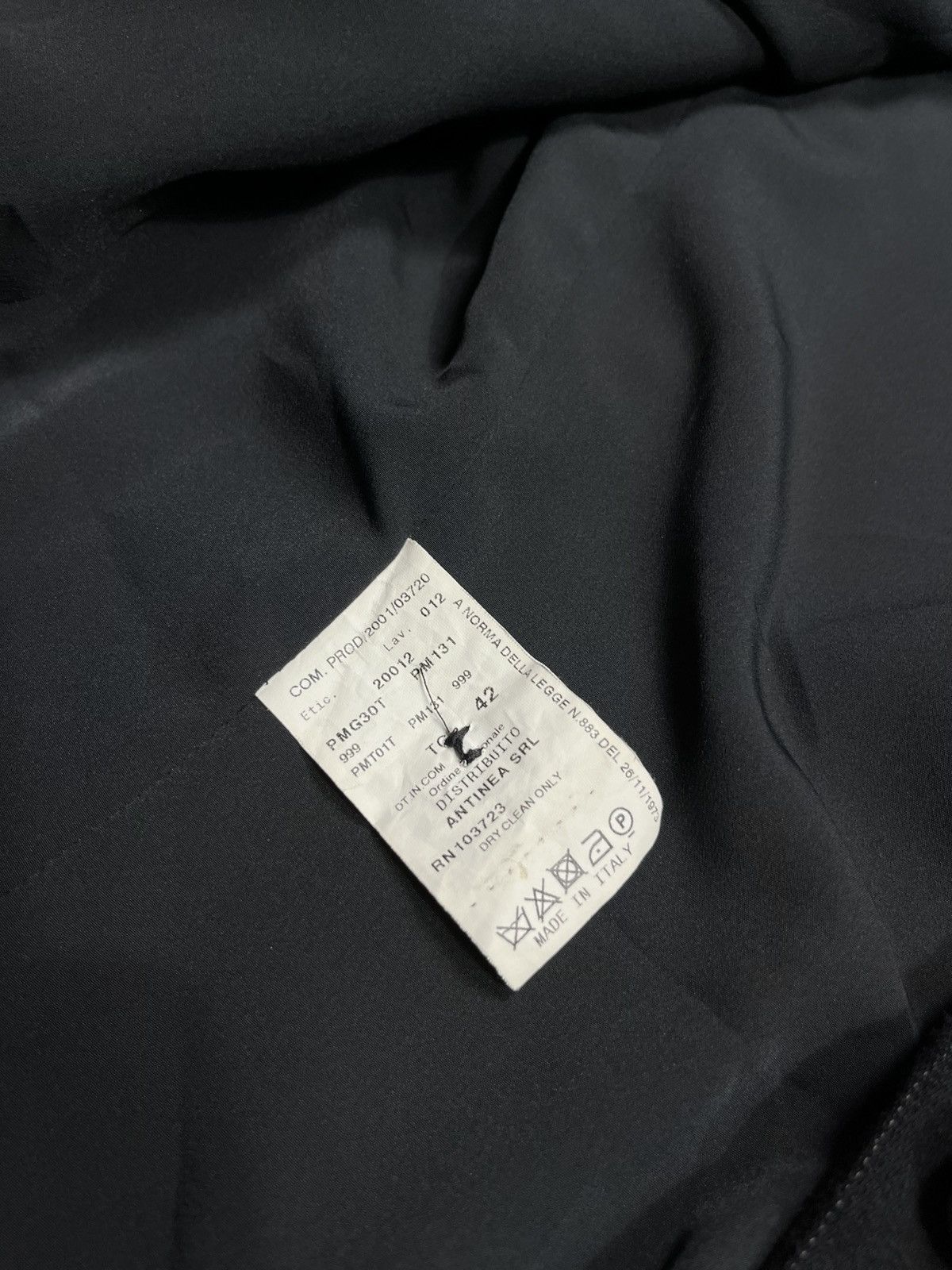 Armani Collezioni Armani Collezioni Women Black Virgin Wool Blazer Jacket 42 Size M / US 6-8 / IT 42-44 - 9 Thumbnail