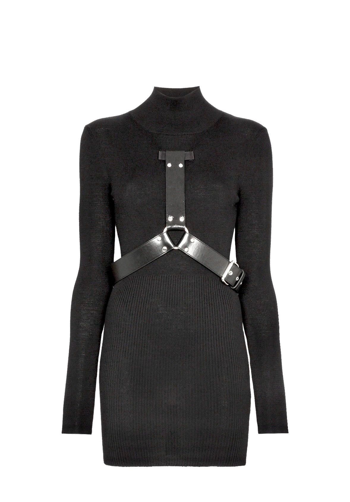 1017 ALYX 9SM 1017 ALYX 9SM high neck 100% wool mini dress Size XS / US 0-2 / IT 36-38 - 1 Thumbnail