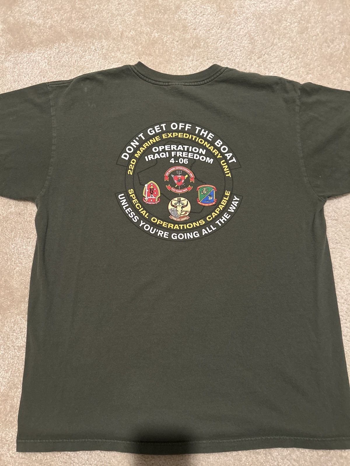 Anvil Operation Iraqi Freedom Tee Size US XL / EU 56 / 4 - 2 Thumbnail