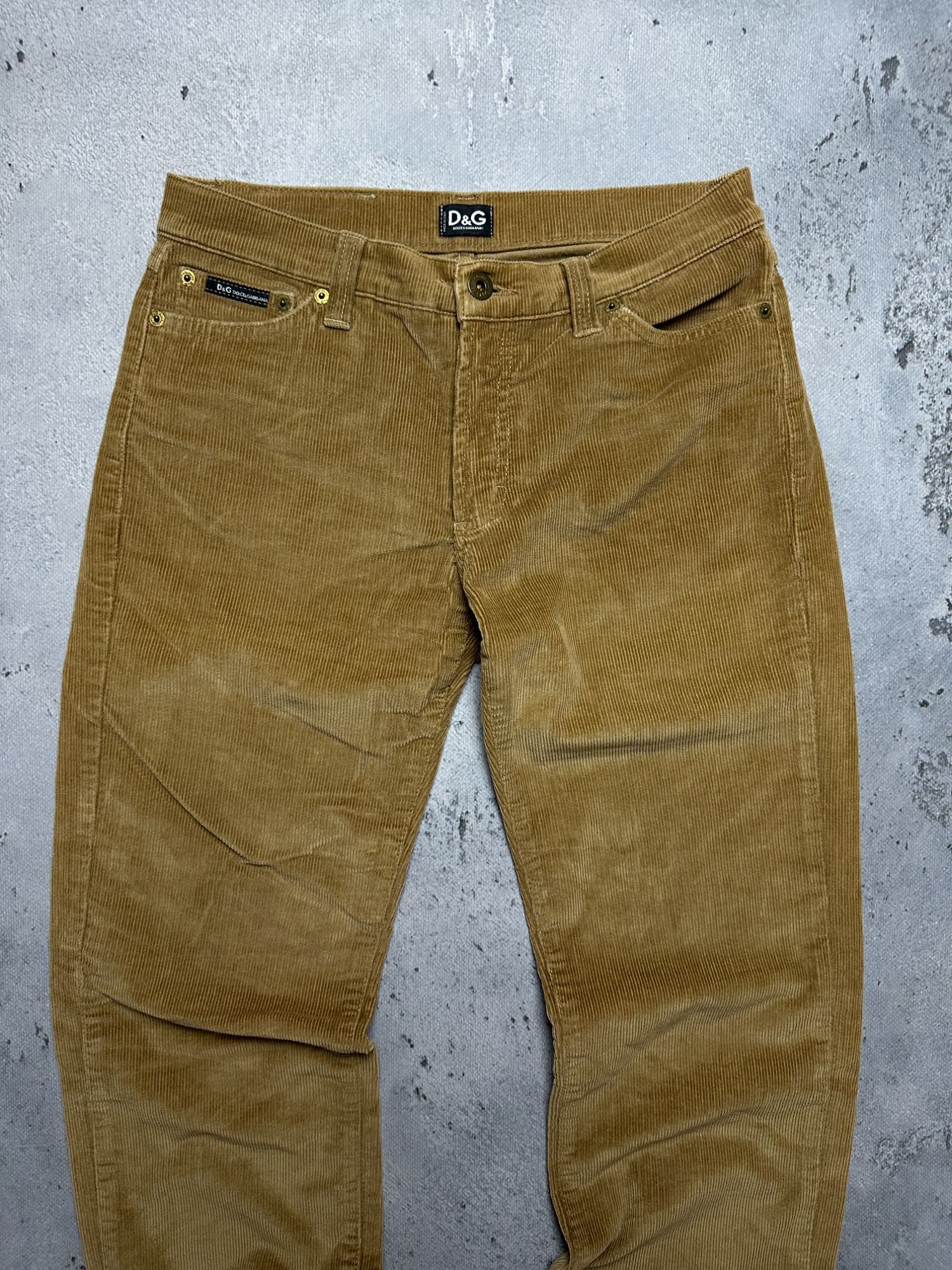 Dolce & Gabbana Dolce & Gabana Velour Lux Jeans Vintage Italy Rare 90s Pants Size US 30 / EU 46 - 11 Thumbnail