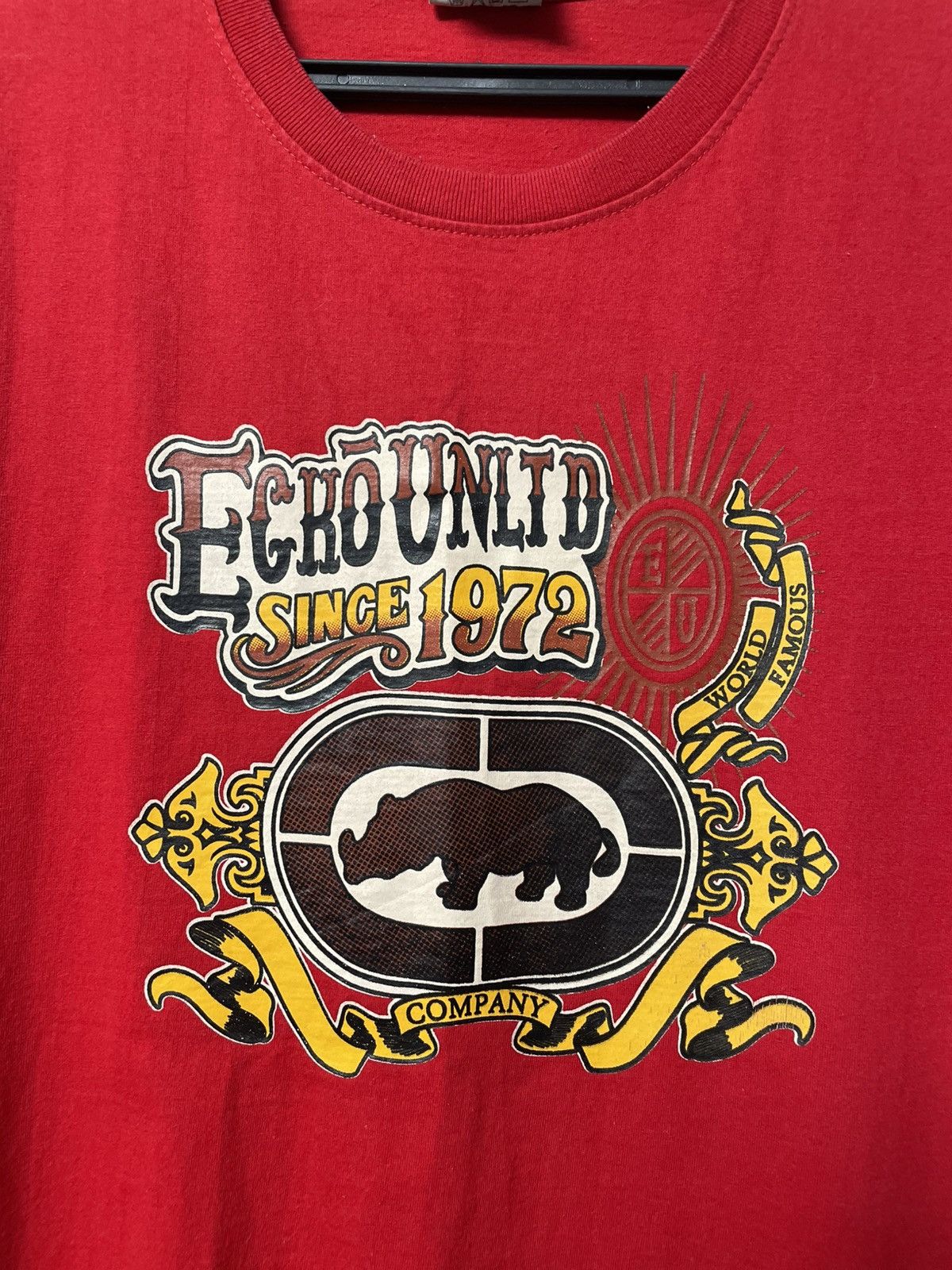 Ecko Unltd. Vintage Ecko Unltd Big Logo Rap T-Shirt Size US XL / EU 56 / 4 - 7 Thumbnail