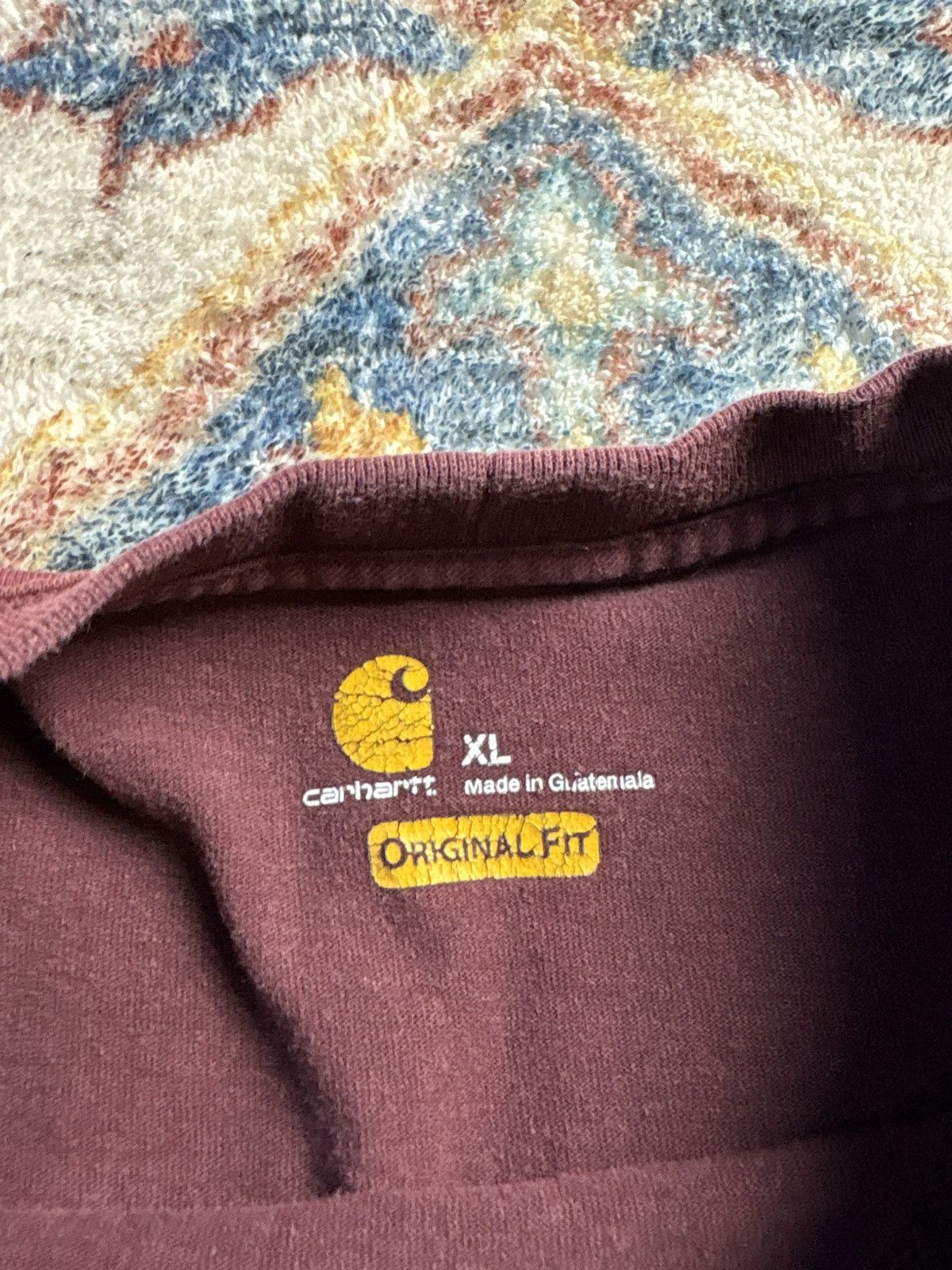 Carhartt Carhartt DISTRESSED Blank Pocket T-shirt Medium Size US M / EU 48-50 / 2 - 3 Thumbnail
