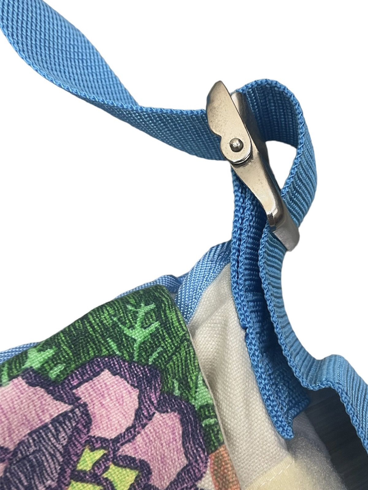 Japanese Brand Bohemians Japan Canvas 7 Art Bag | Bird Floral Ramie Cotton Size ONE SIZE - 13 Thumbnail