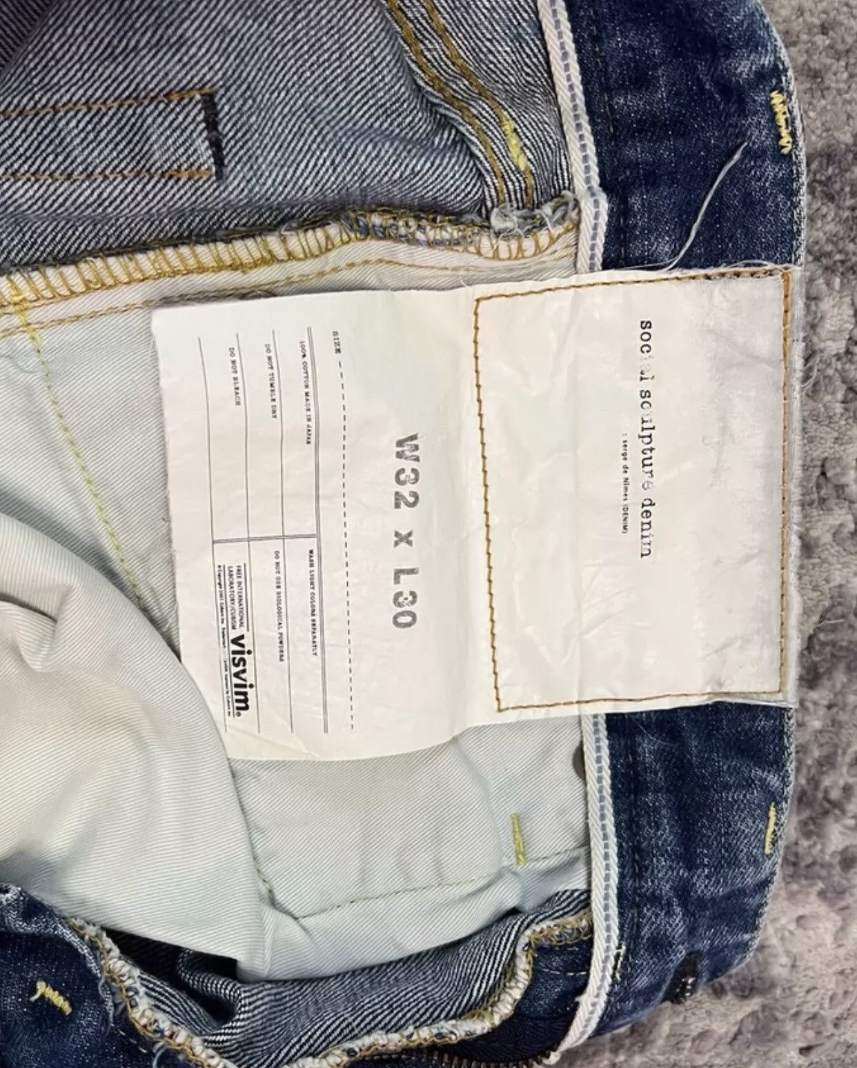 Visvim VISVIM 19ss Social SCULPTURE Jeans Size US 30 / EU 46 - 6 Thumbnail