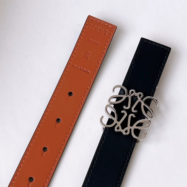 Loewe LOEWE Plain small cowhide belt Size ONE SIZE - 5 Thumbnail