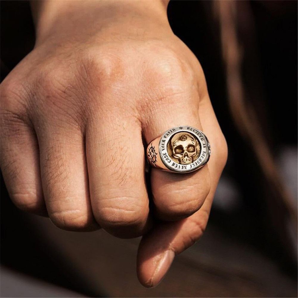 Japanese Brand × Jewelry × Vintage Skull Ring Size ONE SIZE - 2 Thumbnail