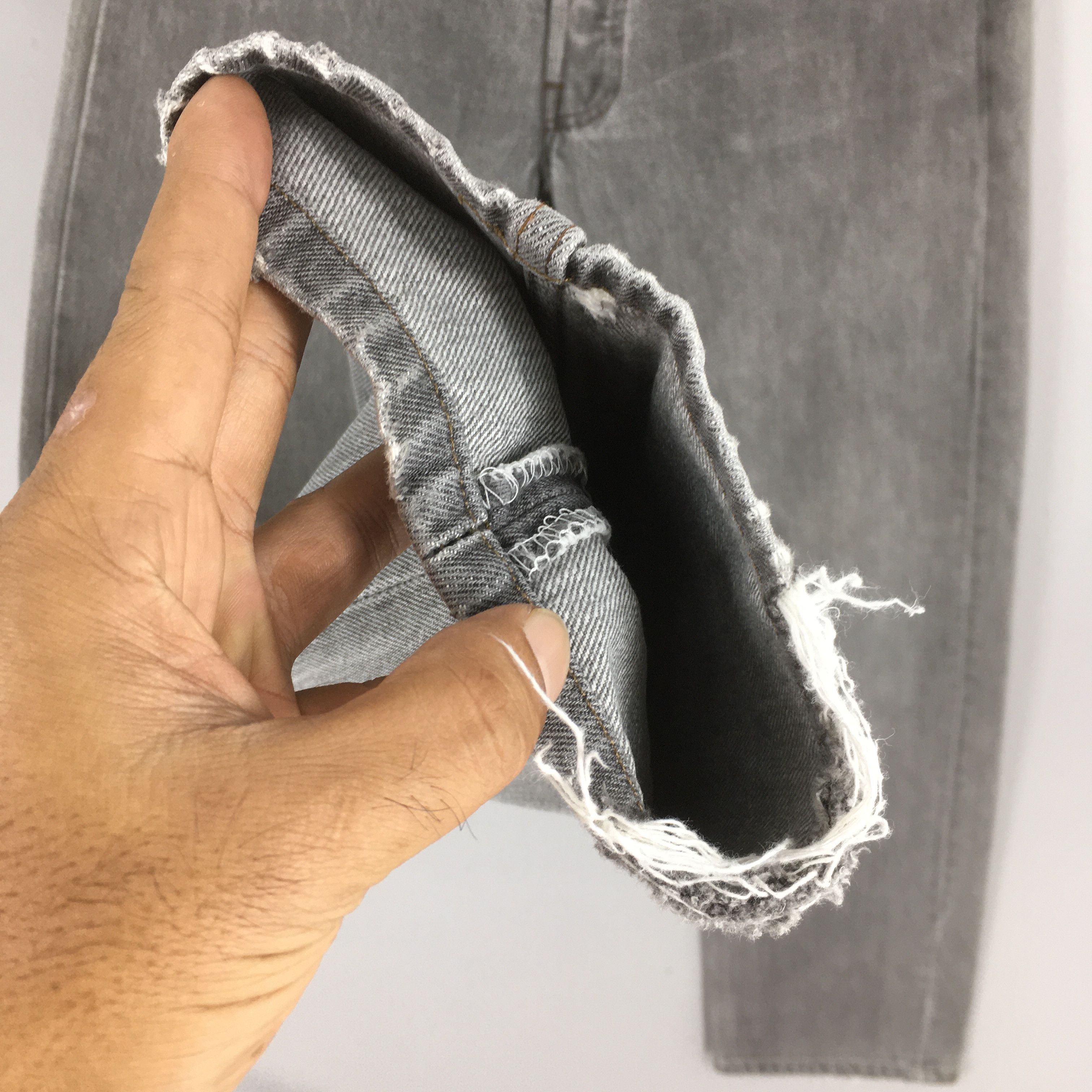 Levi's Size 31x29.5 Vintage 80s Levi's 501 Faded Black Jeans S1665 Size US 31 - 4 Thumbnail