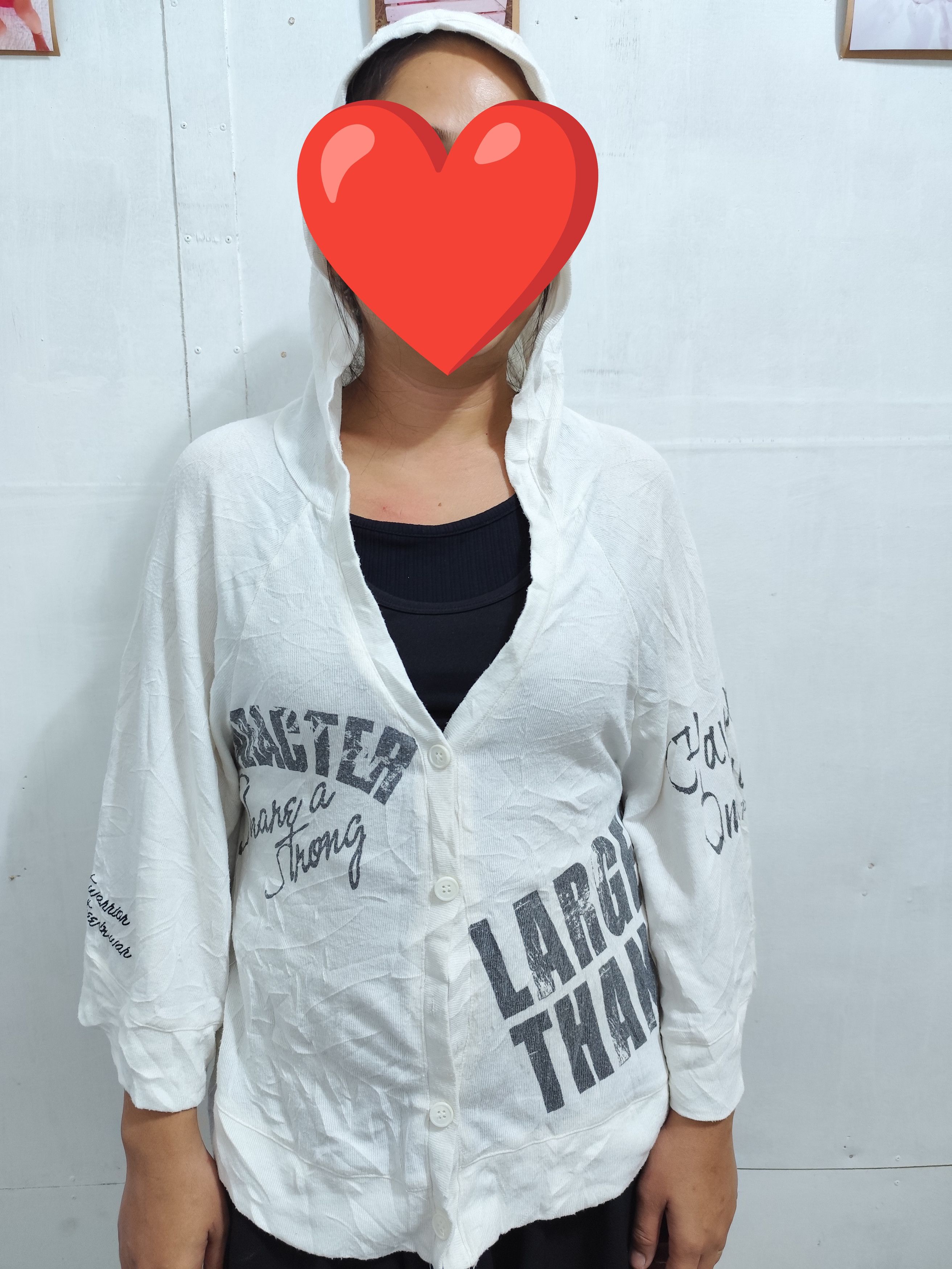 Beauty Beast × If Six Was Nine × Le Grande Bleu (L.G.B.) Ifsixwasnine style ghost of harlem lightweight hood cardigan Size M / US 6-8 / IT 42-44 - 8 Thumbnail