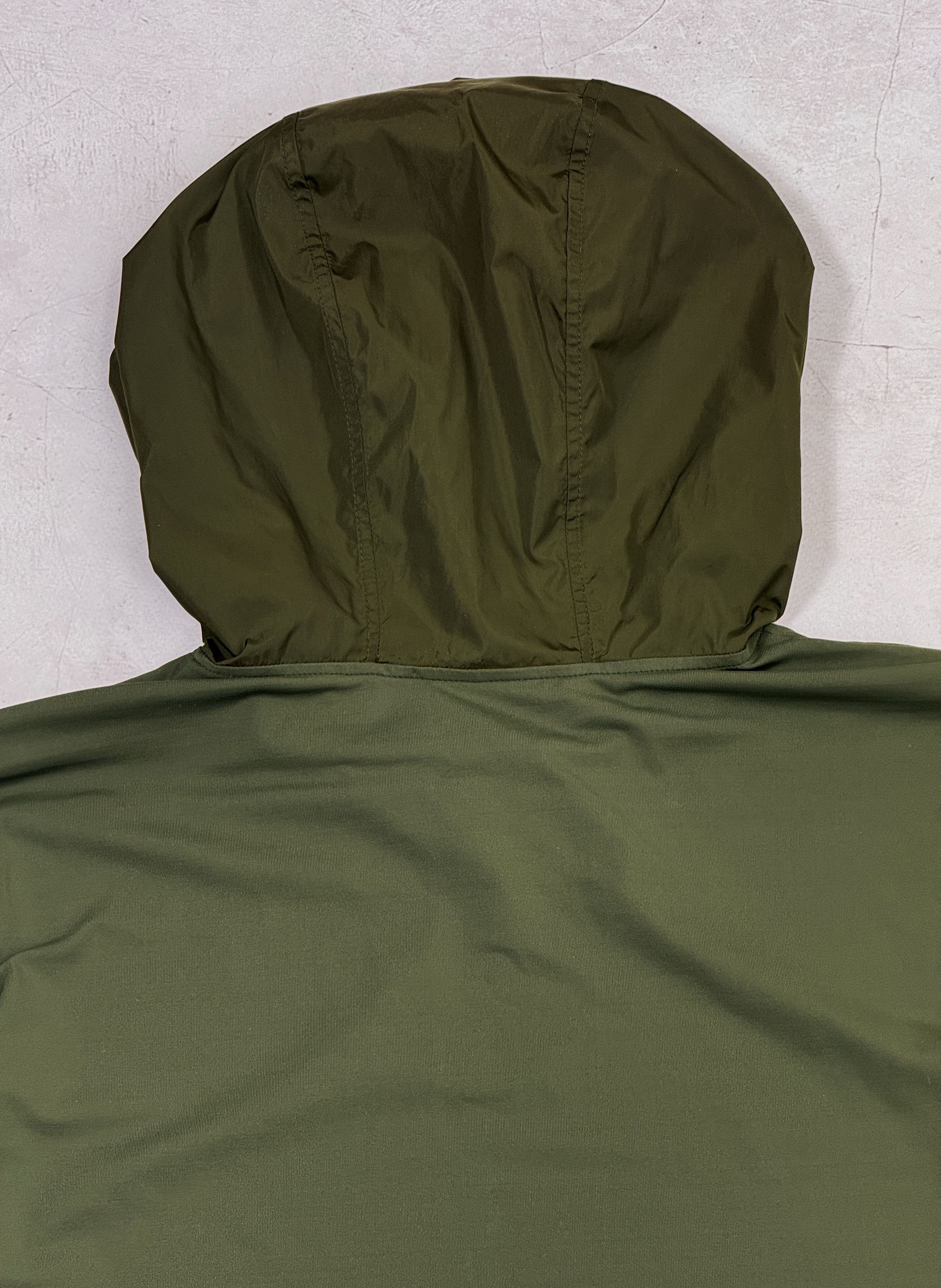 Prada Prada Nylon Hoodie Red Tab Olive Green Size US S / EU 44-46 / 1 - 17 Thumbnail