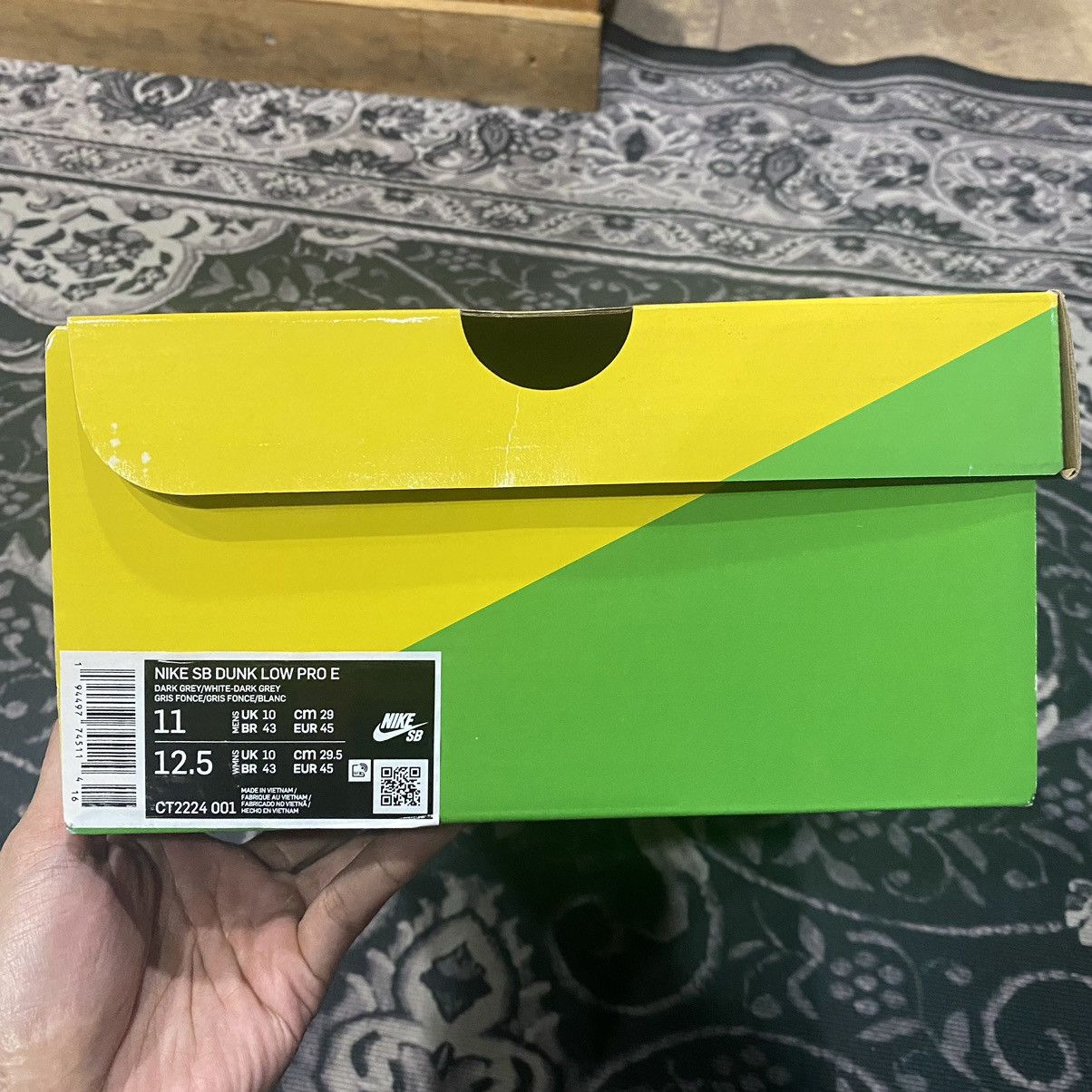 Nike Nike SB Dunk Low Pro E “Crater” Size US 11 / EU 44 - 15 Thumbnail