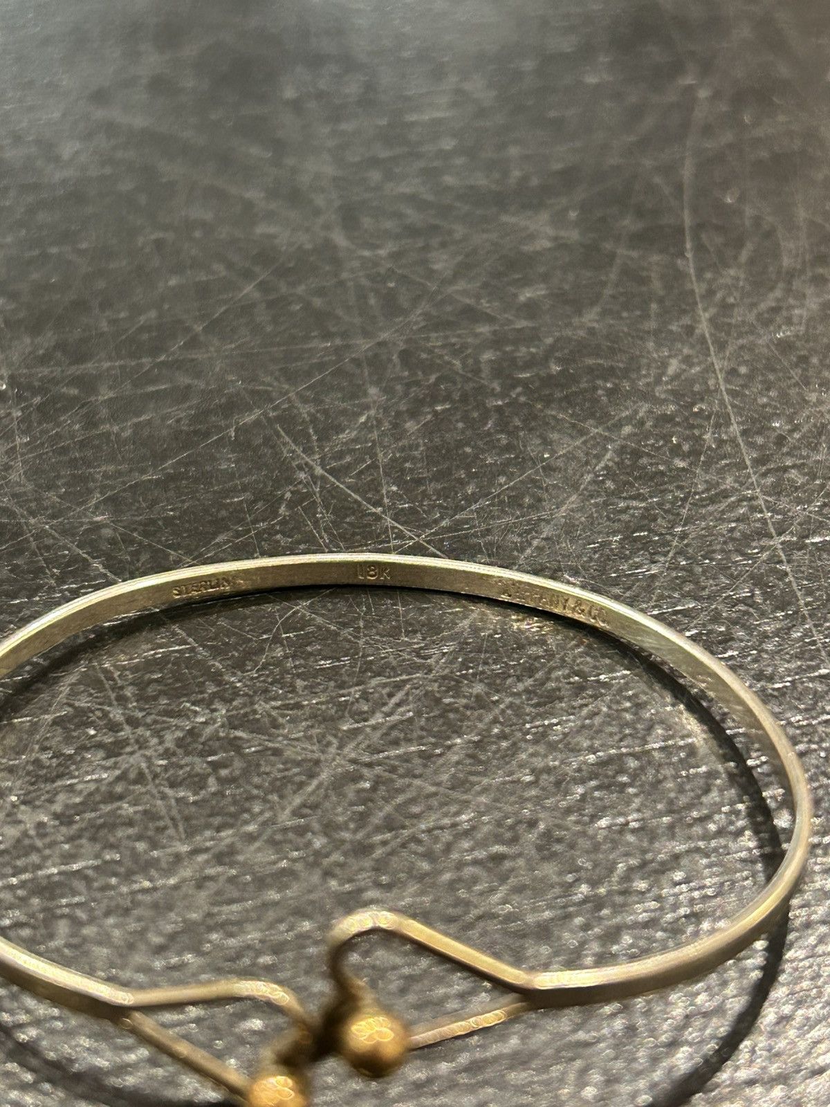 Tiffany & Co. Tiffany & Co. Hearts Hook Bangle Bracelet Size ONE SIZE - 3 Thumbnail