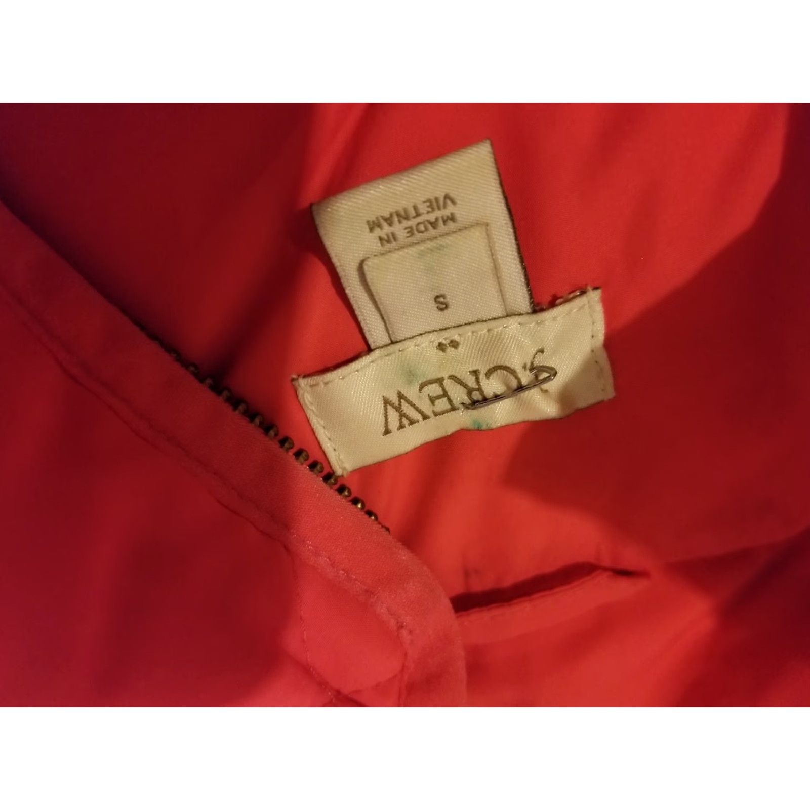 J.Crew VINTAGE J.CREW Full Zip Vest Womens Orange Down Filled S Small Polyester Jacket Womens Boys Girls Mens Size S / US 4 / IT 40 - 3 Thumbnail