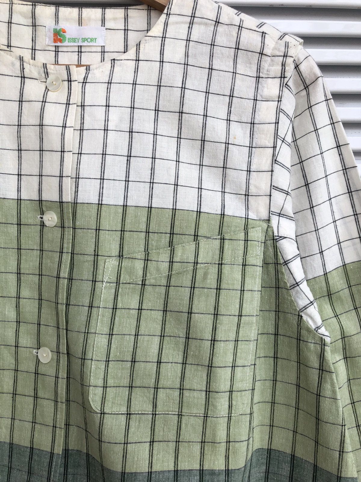 Issey Miyake × Japanese Brand Vintage Issey Miyake Sport Button Ups Size US M / EU 48-50 / 2 - 2 Thumbnail