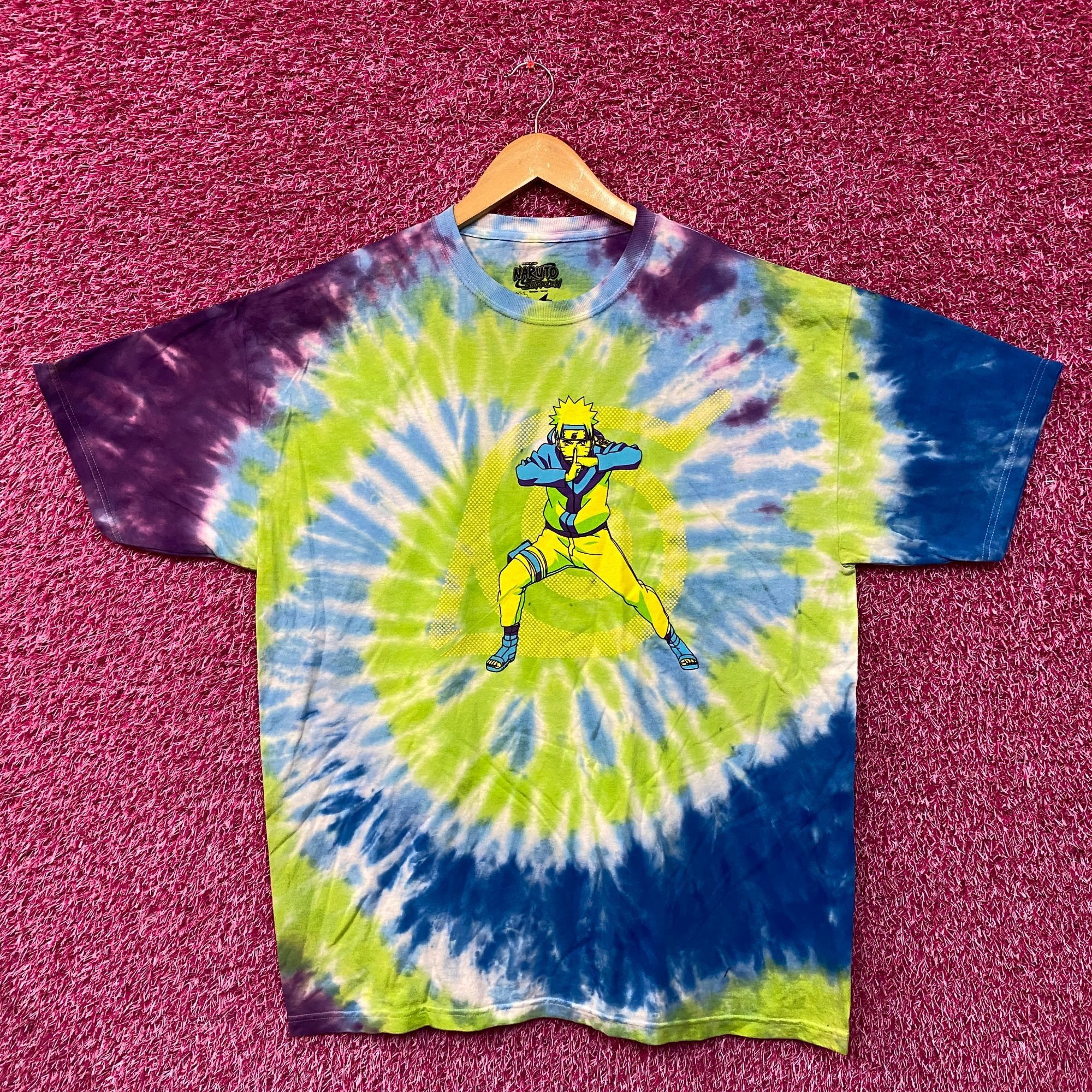 Anime Naruto Shippuden Anime Tie dye Tshirt size XL Size US XL / EU 56 / 4 - 1 Thumbnail