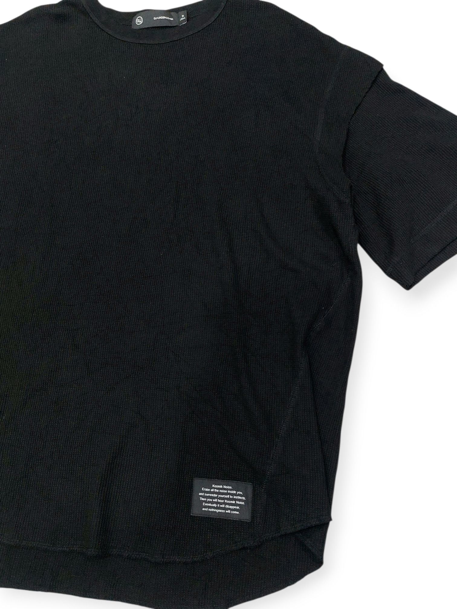 Undercover GU x Undercover Kosmik Noise Waffle Knit Techwear Tee Size US XL / EU 56 / 4 - 4 Thumbnail