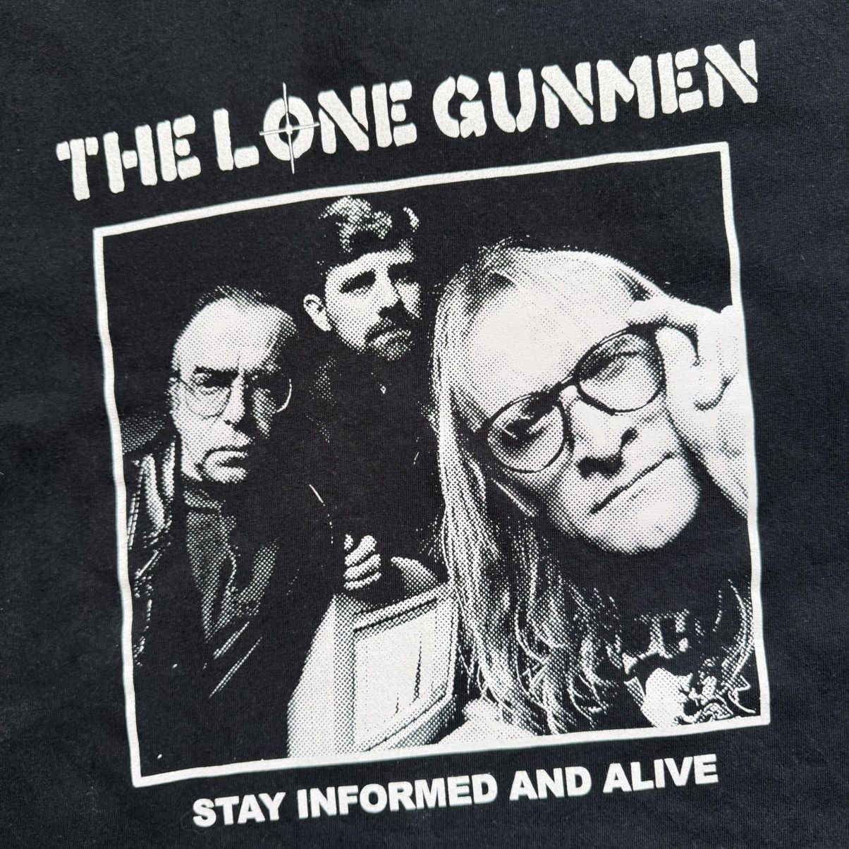 Fox Racing × The Last Conspiracy Vintage Y2K The Lone Gunmen T-Shirt Size US XXL / EU 58 / 5 - 4 Thumbnail