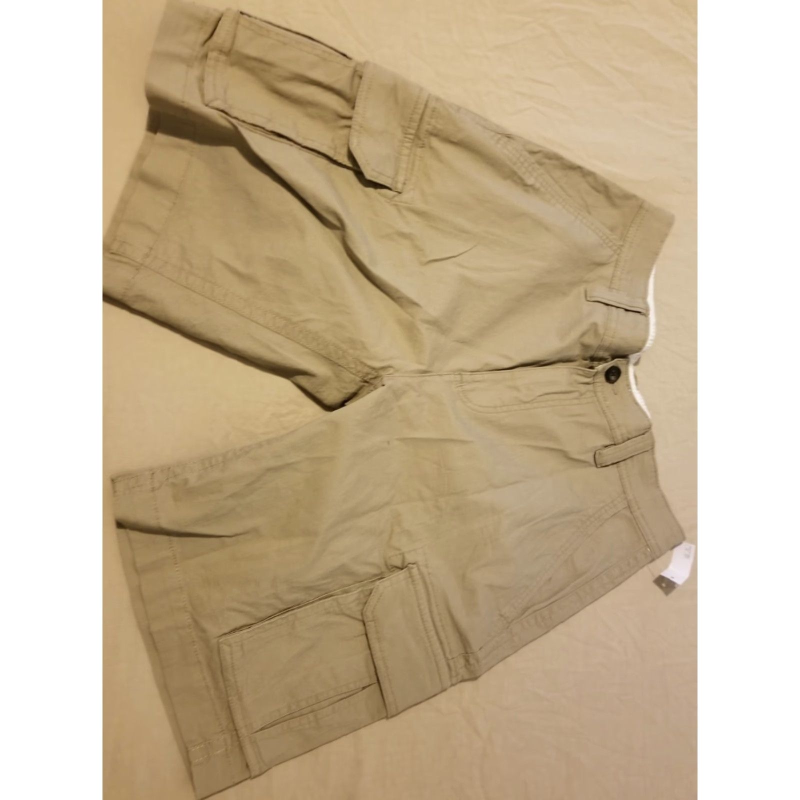 Essentials Amazon Essentials Men's Cargo Shorts Size 32 Cotton Beige User: Amazon Essentials Men's Cargo Shorts Size 32 Cotton Beige Size US 32 / EU 48 - 2 Thumbnail