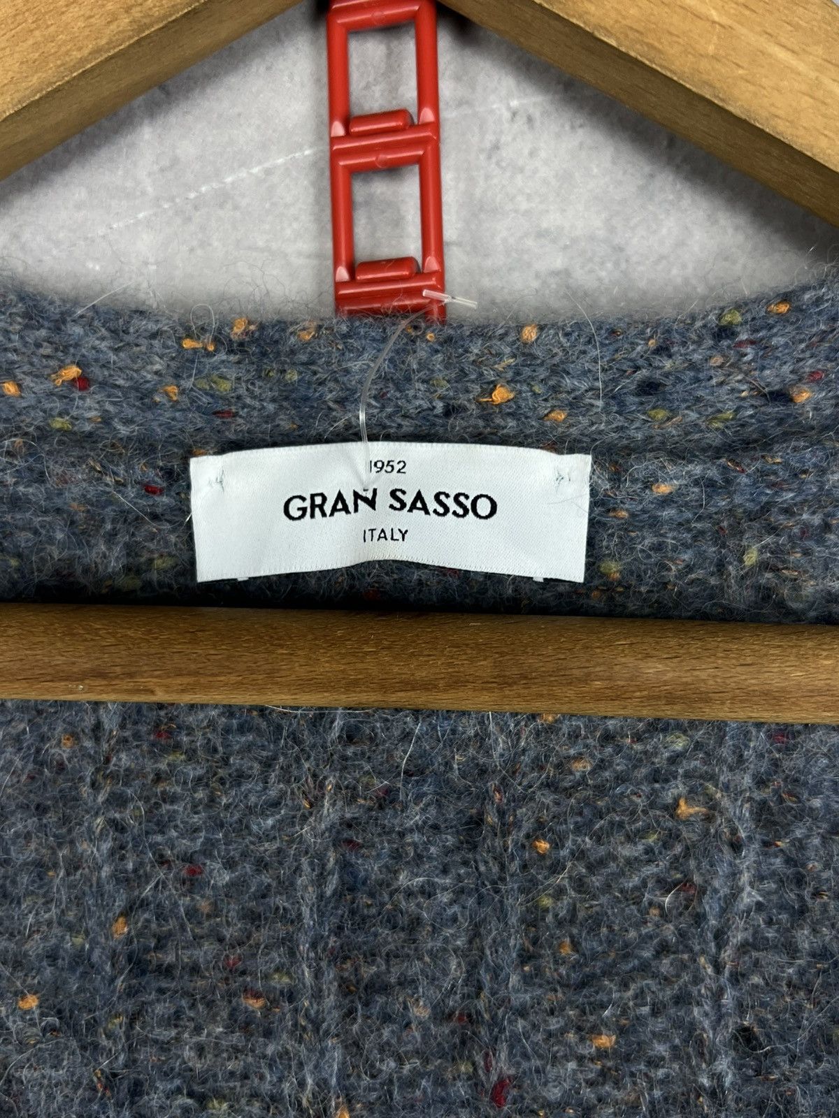 Gran Sasso Gran Sasso Alpaca Women Long Cardigan Size 46 Size L / US 10 / IT 46 - 11 Thumbnail
