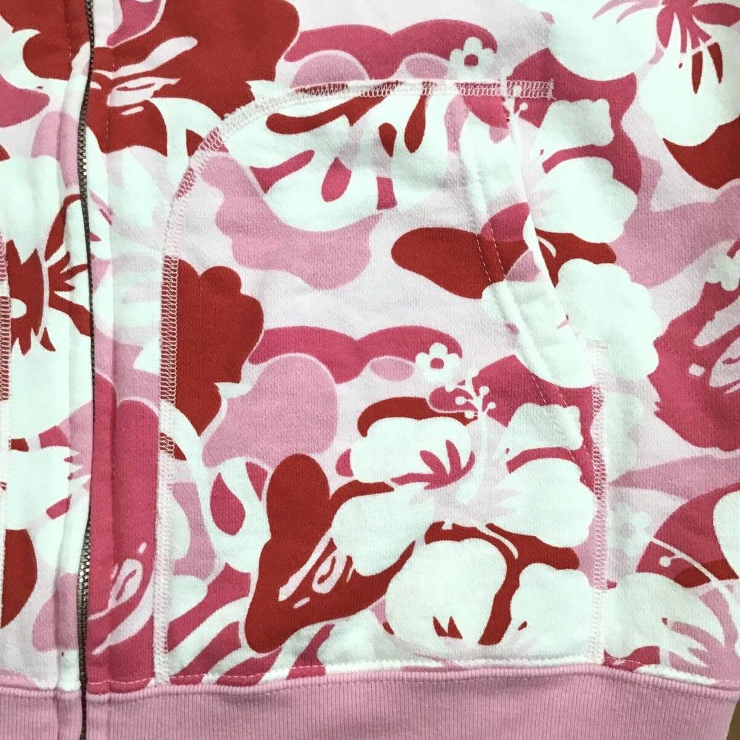 Bape BAPE Aloha camo full zip hoodie a bathing ape pink camo NIGO Size US S / EU 44-46 / 1 - 6 Thumbnail