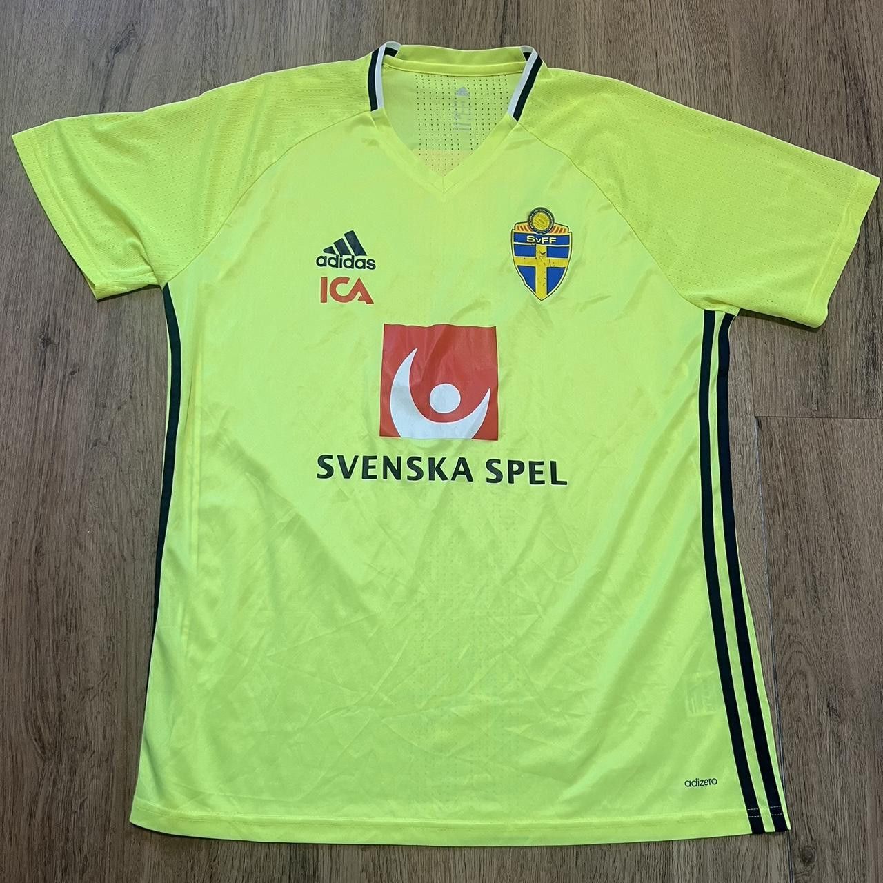 Adidas 2015-16 Sweden Adidas Trainning Adizero Football Size US XL / EU 56 / 4 - 1 Thumbnail