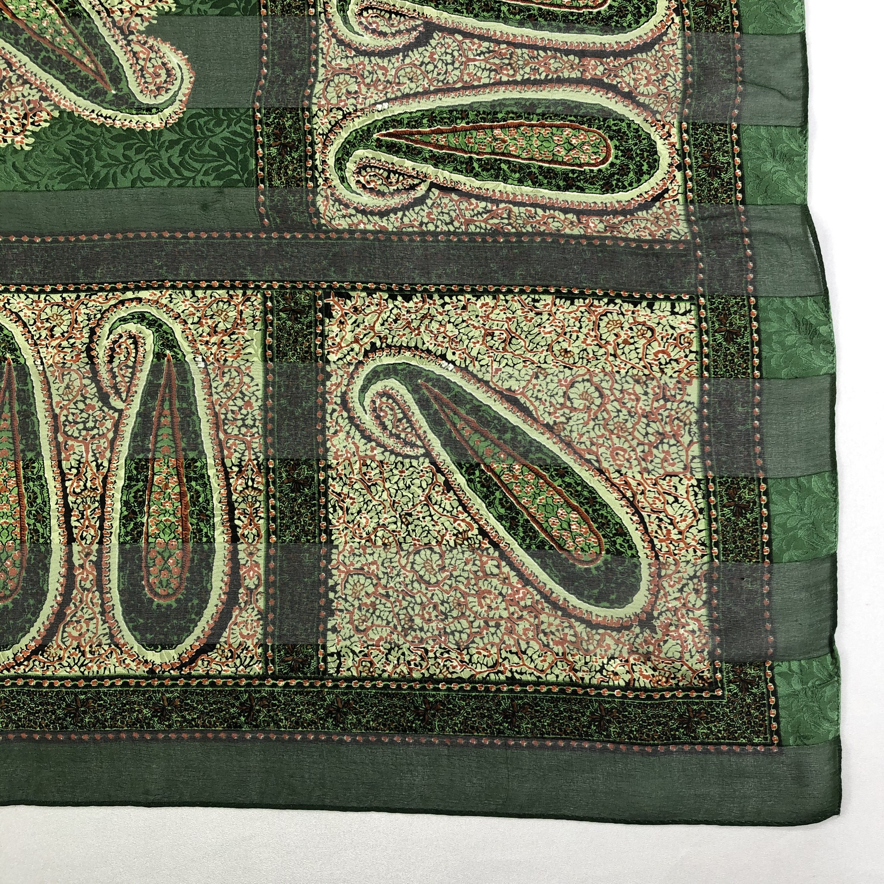 Vintage Vintage Luciano Soprani Silk Scarf Size ONE SIZE - 3 Thumbnail