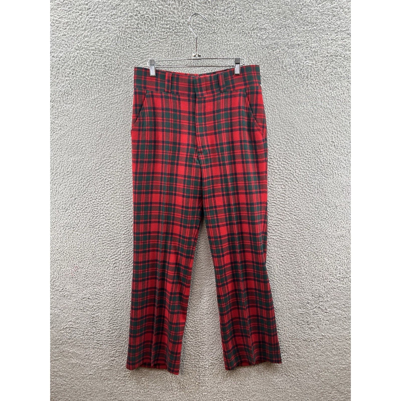 Pendleton Pendleton Plaid Wool Trousers Pants Size 31x29.5 Made In USA Size US 31 - 1 Thumbnail