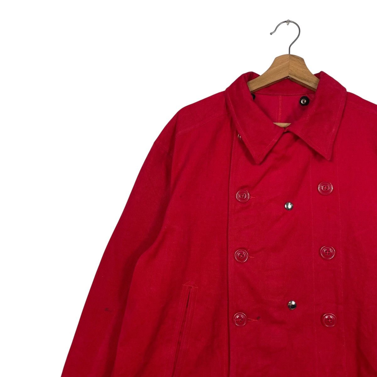 Engineered Garments Engineered Garments Red Double Breasted Jacket Size US M / EU 48-50 / 2 - 6 Thumbnail
