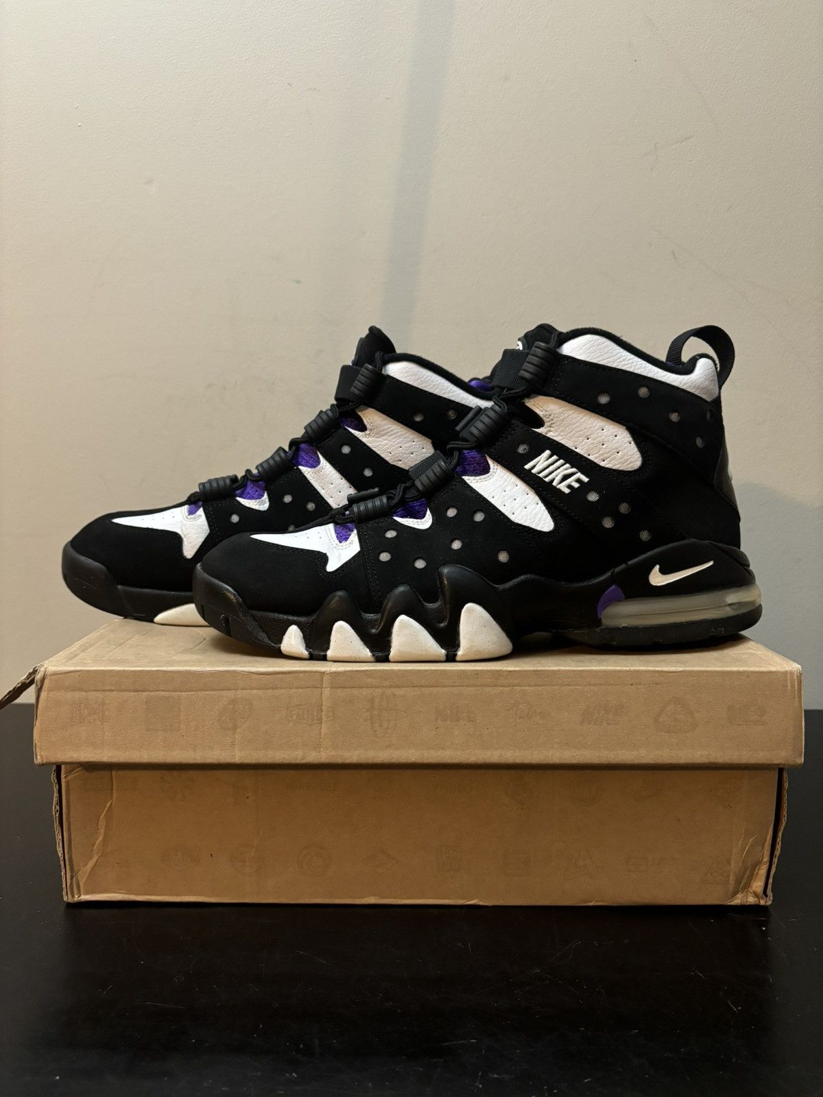 Nike Nike Air Max 2 CB ‘94 Black White Purple 2009 Size US 9.5 / EU 42-43 - 1 Thumbnail