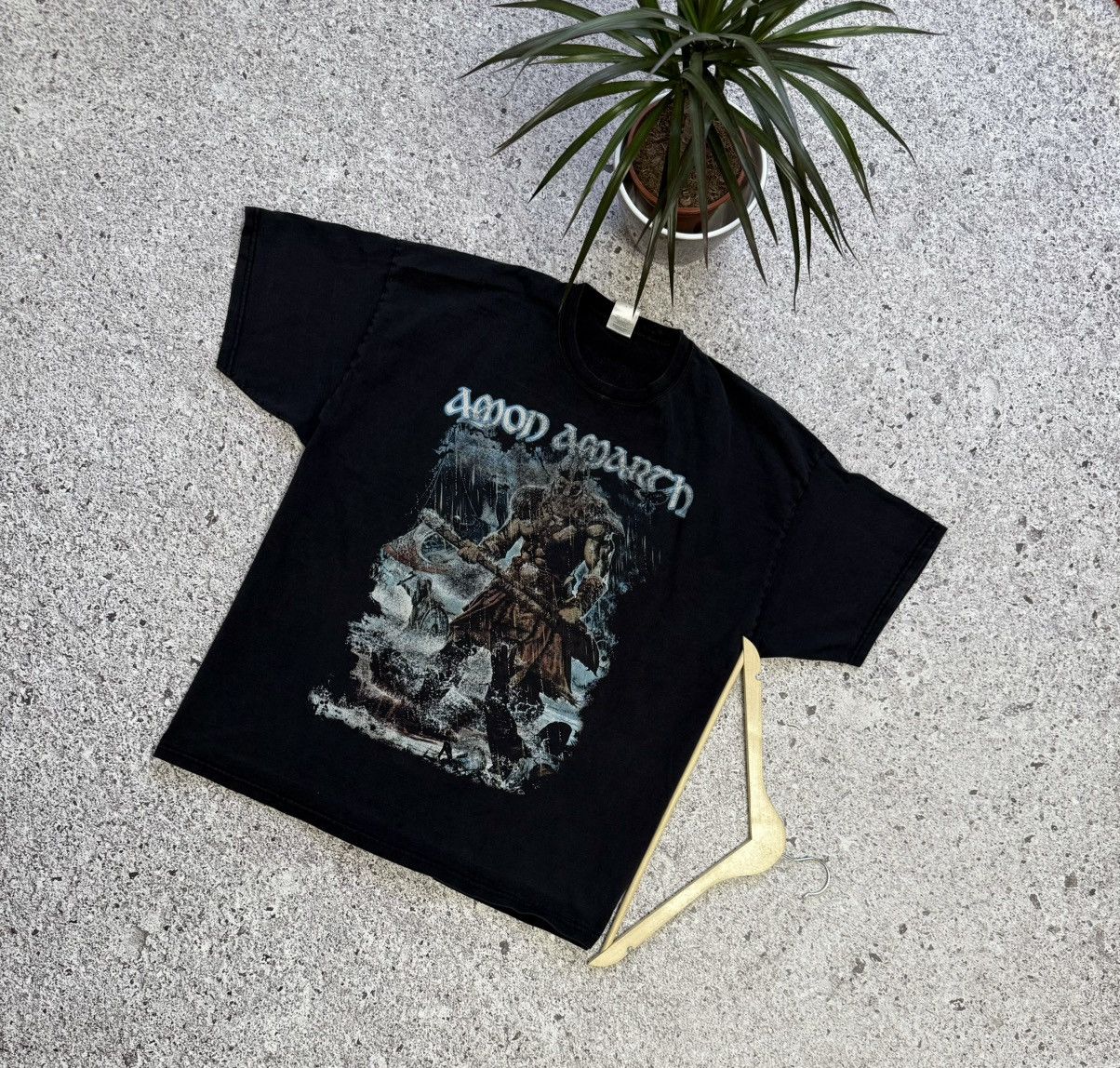 Band Tees × Vintage Vintage 2016 Amon Amarth Jomsviking Rock T-Shirt Size 3XL Size US XXL / EU 58 / 5 - 1 Thumbnail