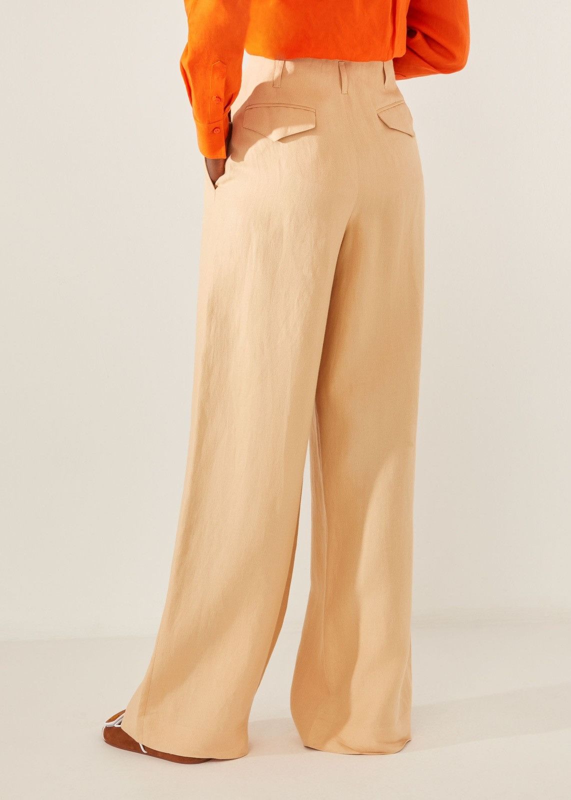 Loro Piana o1srvl11e0824 Thorne Pant in Beige Size 27" / US 4 / IT 40 - 3 Thumbnail