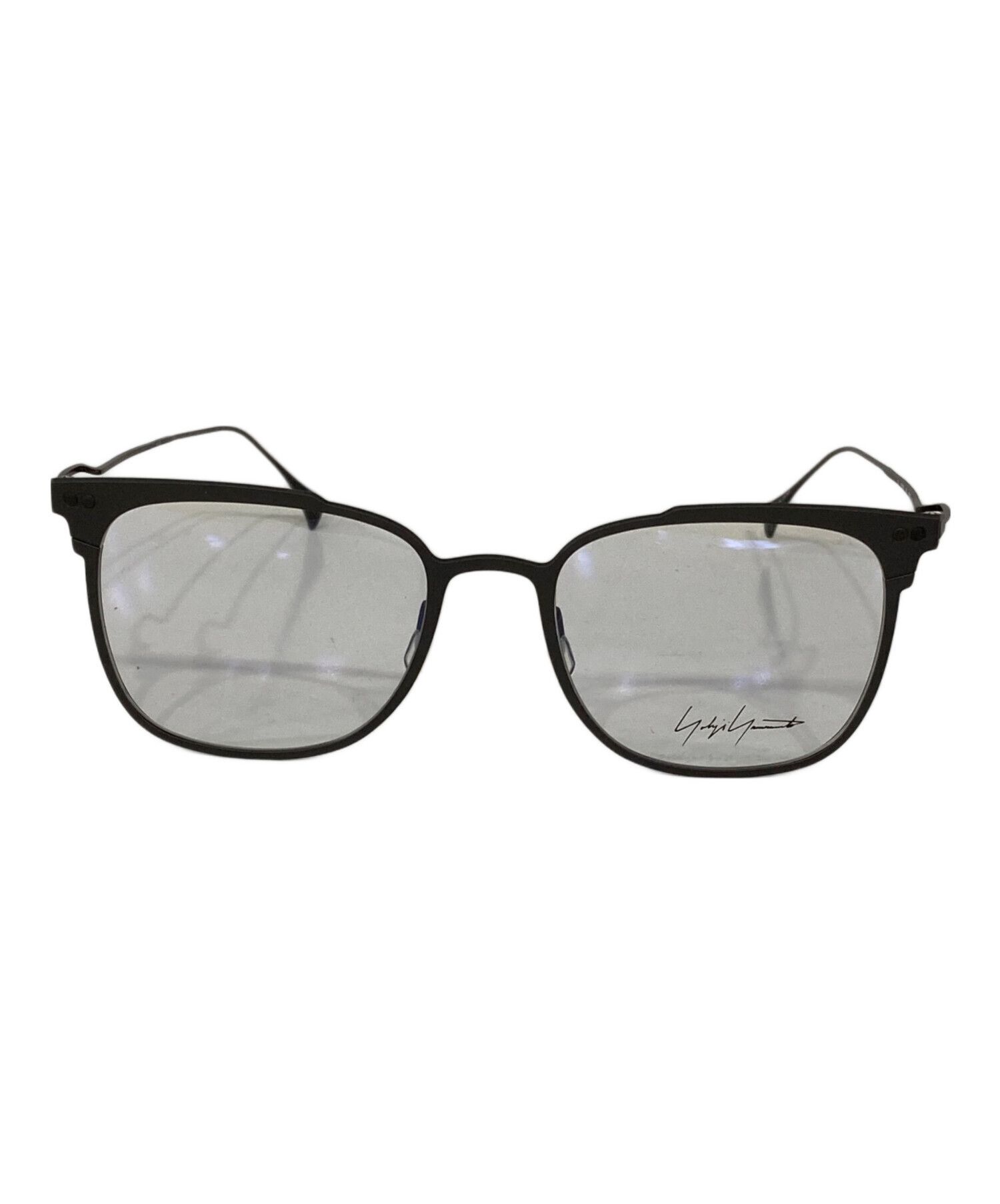 Yohji Yamamoto YOHJI YAMAMOTO YY3026 Glasses Gray 53 口 19 145 Size ONE SIZE - 2 Thumbnail