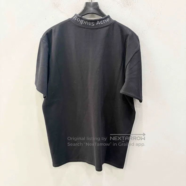 Acne Studios Acne Studios Black Short Sleeve T-Shirt with Portuguese Cl Size US XS / EU 42 / 0 - 2 Thumbnail