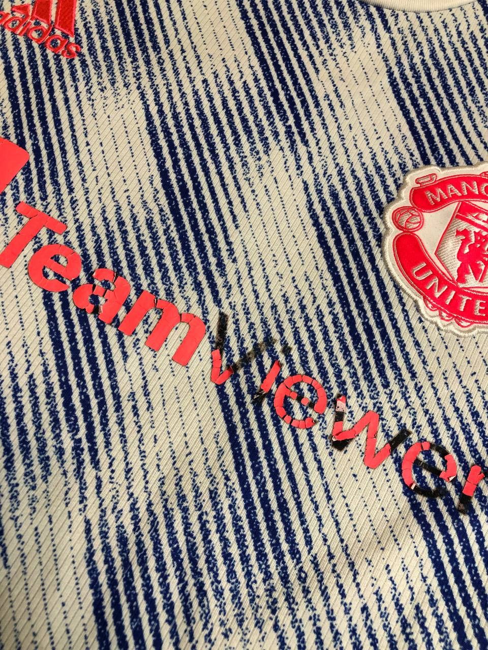 Adidas MANCHESTER UNITED ADIDAS 2021/2022 SOCCER AWAY JERSEY Size US L / EU 52-54 / 3 - 13 Thumbnail
