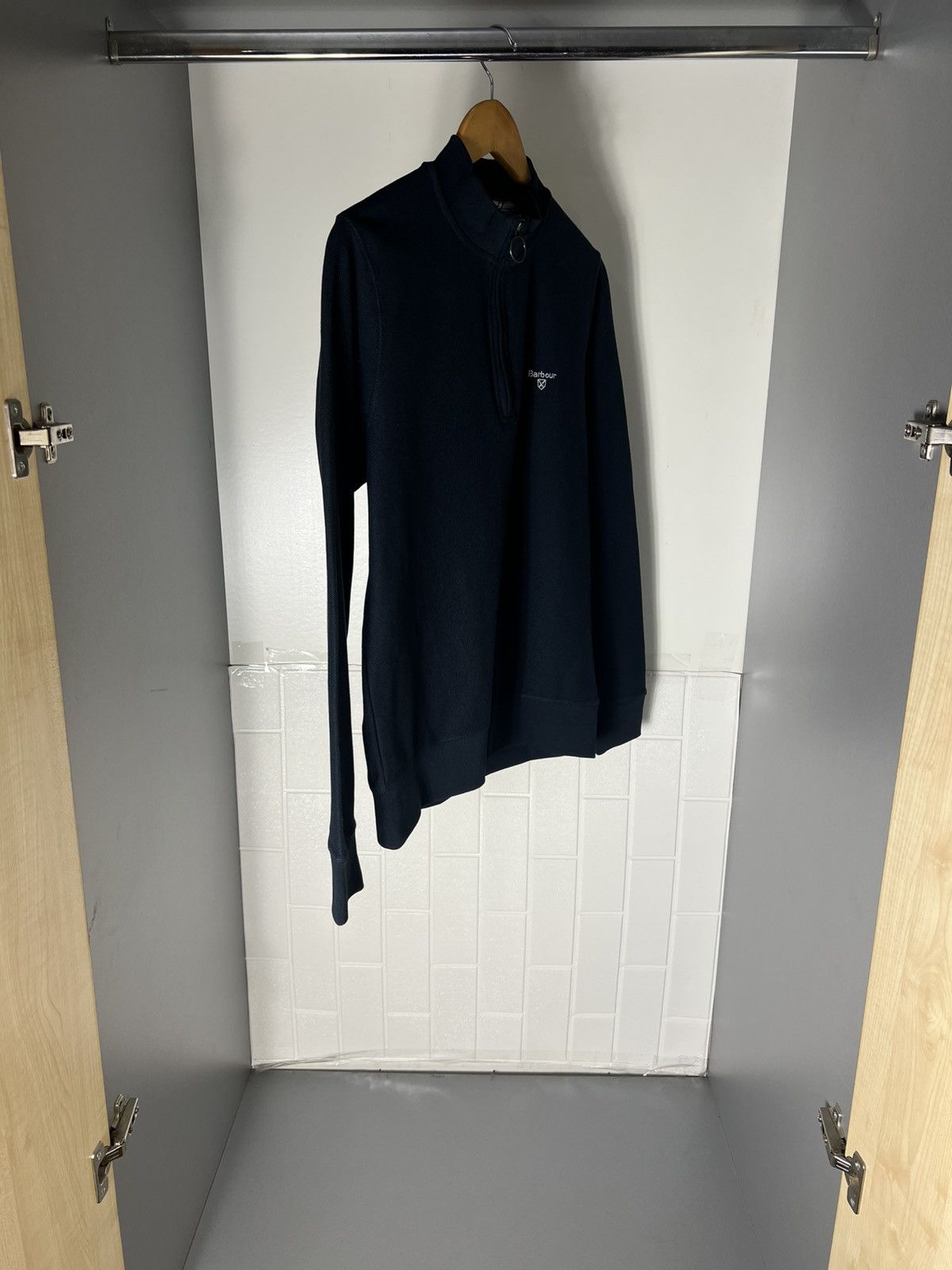 Barbour VINTAGE BARBOUR INTERNATIONAL 1/3 ZIP SWEATER CASUAL Y2K 90s Size US M / EU 48-50 / 2 - 5 Thumbnail