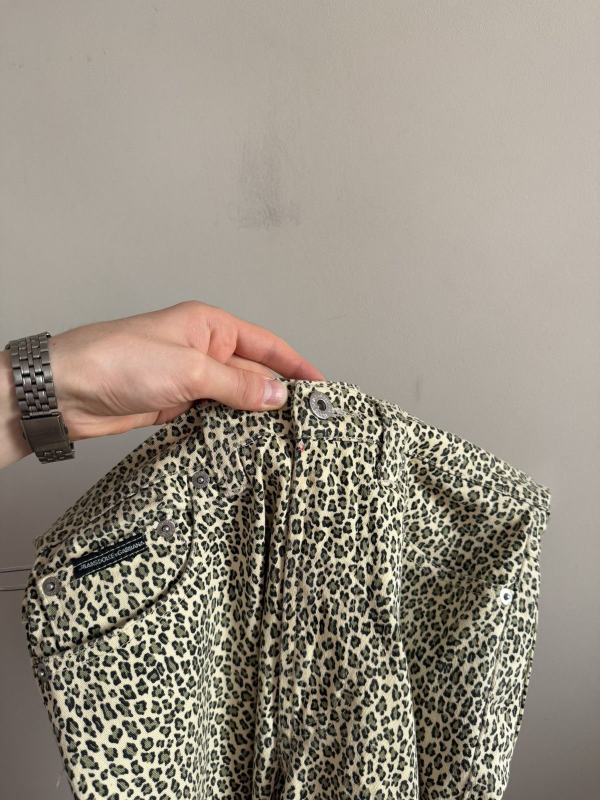 Dolce & Gabbana Dolce & Gabbana J&ANS Leopard Print Pants Size 27" / US 4 / IT 40 - 8 Thumbnail