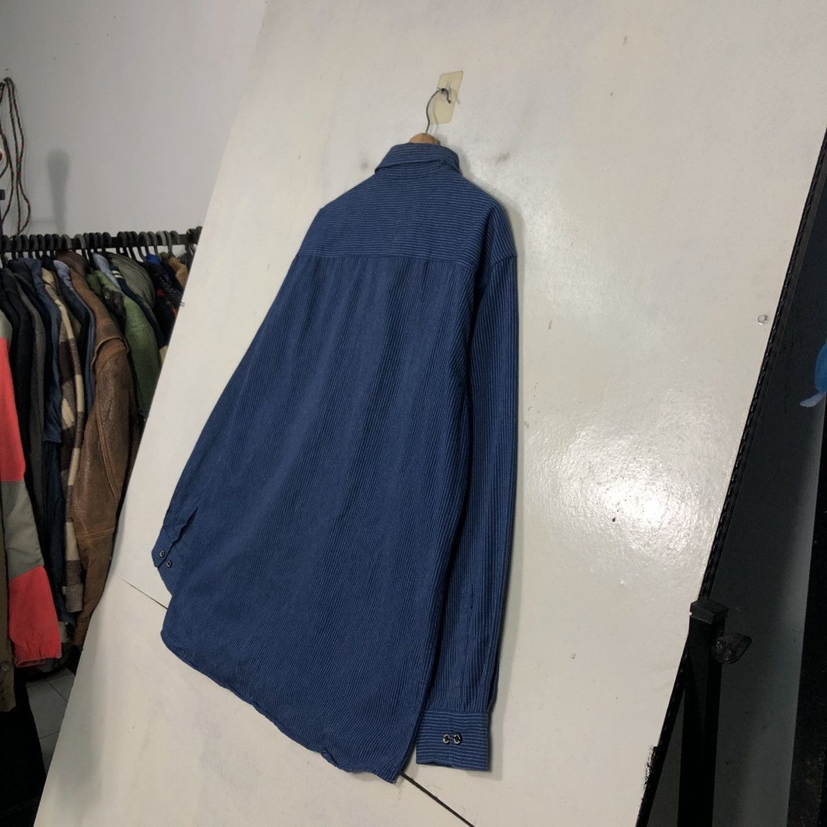 Japanese Brand Vintage Hickory Chore Striped Jacket Open Dich Size US L / EU 52-54 / 3 - 12 Thumbnail
