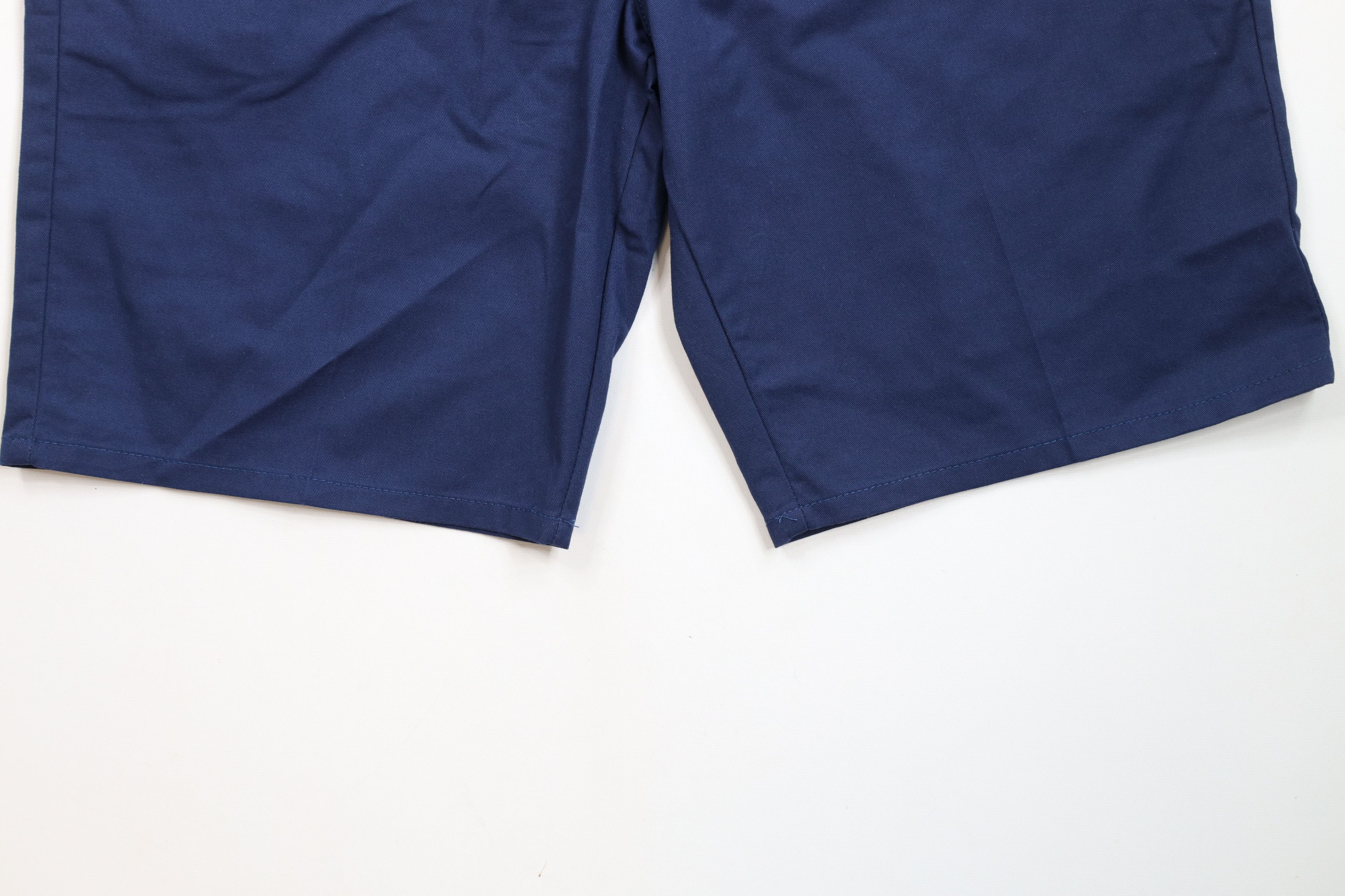Dickies × Vintage Vintage Y2K Dickies Reinforced Workwear Shorts Navy Blue Size US 40 / EU 56 - 4 Thumbnail