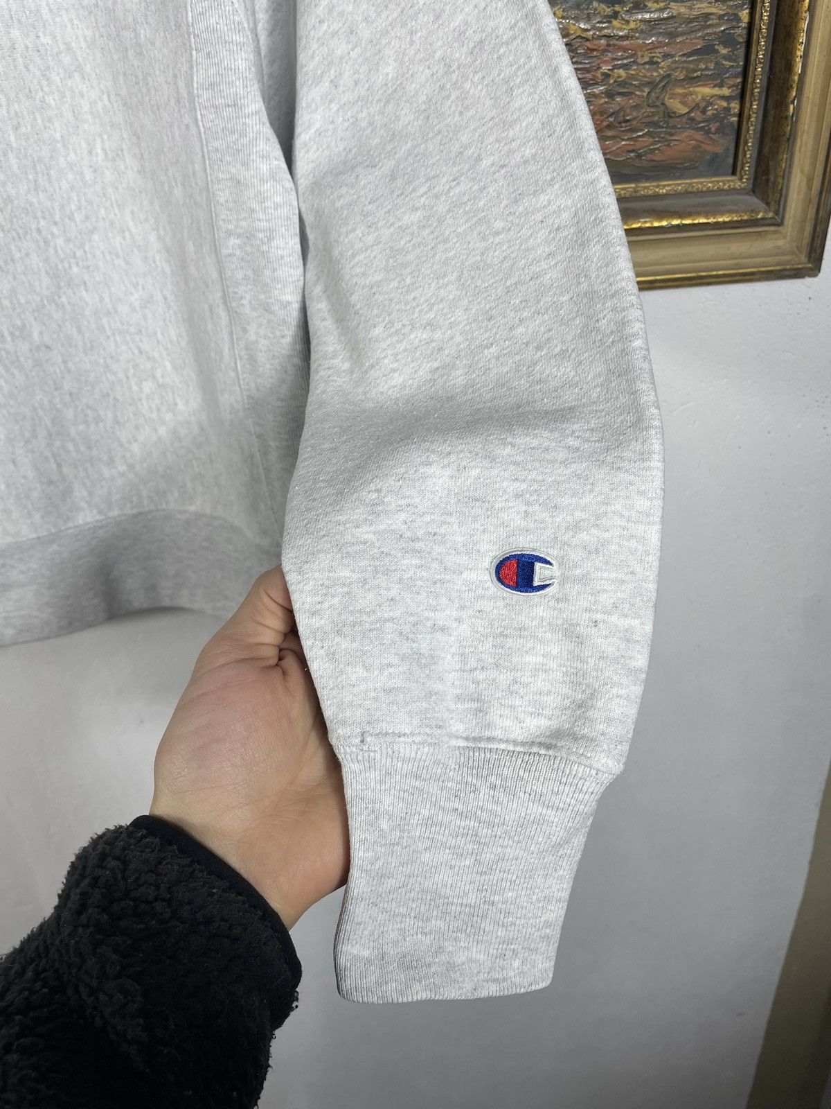 Champion × Vintage Champion Retro Crewneck NYAC Club Foot Wing NYC Sweatshirt Size US S / EU 44-46 / 1 - 6 Thumbnail