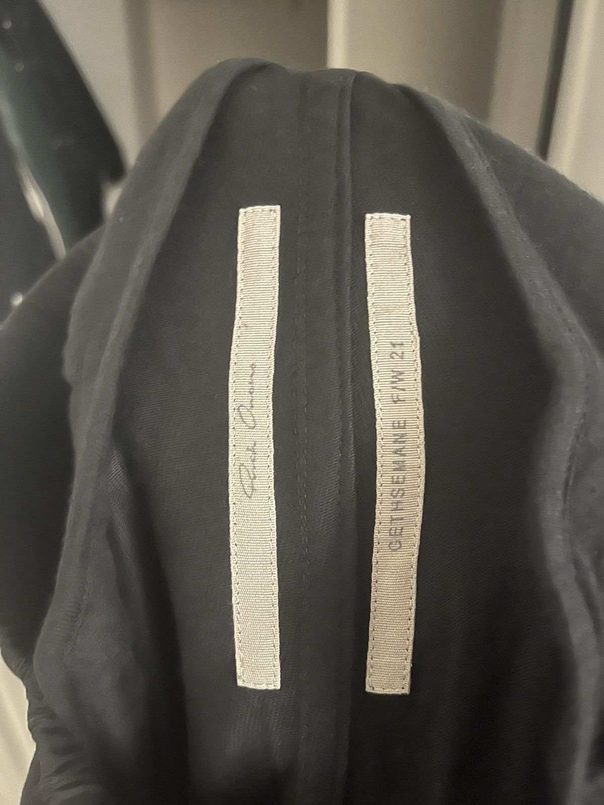 Rick Owens Rick owens f/w 21 Gethsemane drop-crotch track pants Size US 31 - 4 Thumbnail