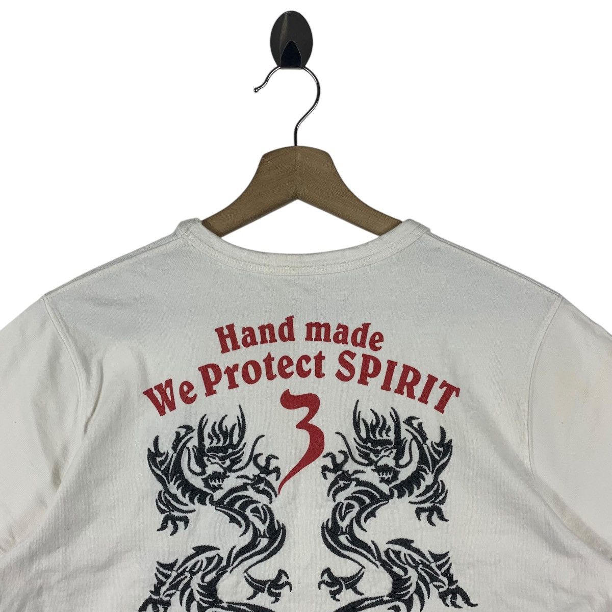 Eternal × Japanese Brand ETERNAL hand made we protect spirit 3 dragon japanese tee Size US M / EU 48-50 / 2 - 11 Thumbnail
