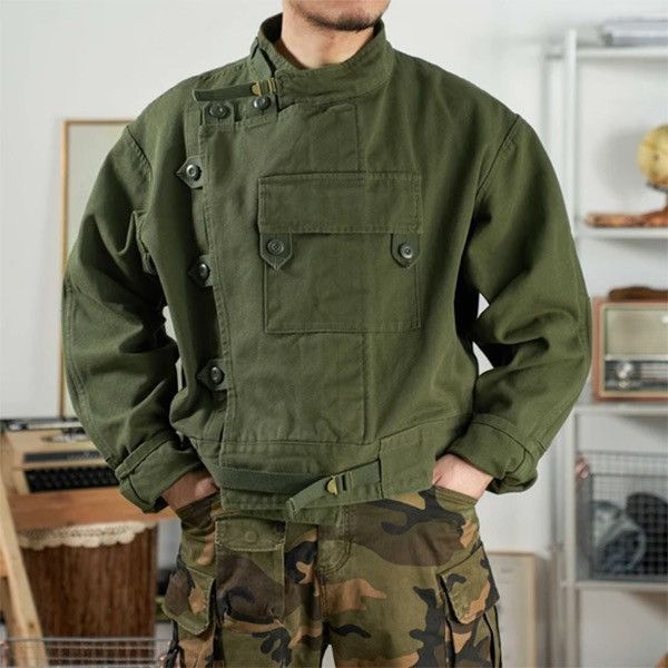 Other Vintage Repro 60's Swedish Army Motorcycle Bikers Jacket Size US L / EU 52-54 / 3 - 1 Thumbnail