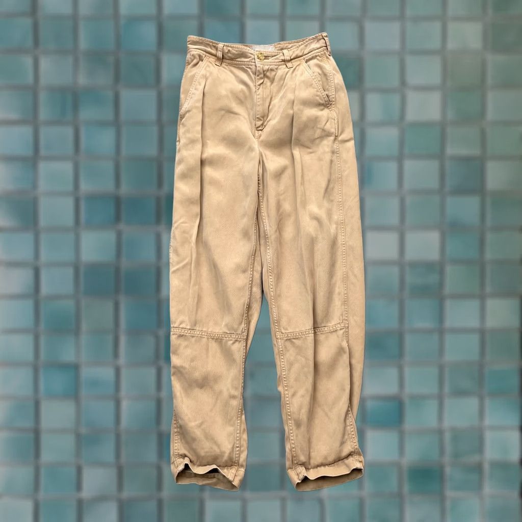 Everlane Everlane Womens Beige Chino Pants Tapered Leg Resort Casual Baggy 00 Size 26" / US 2 / IT 38 - 1 Thumbnail