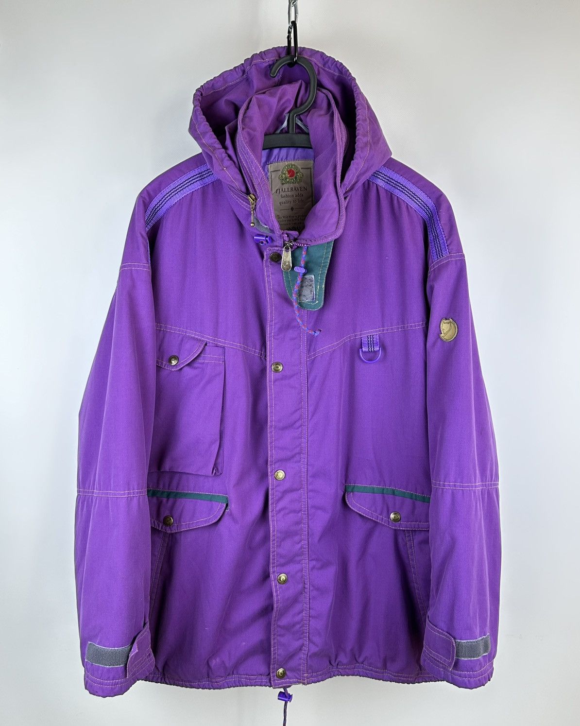 Fjallraven Fjallraven Vintage Thinsulate Jacket Purple Outdoor Parka Size US L / EU 52-54 / 3 - 1 Thumbnail