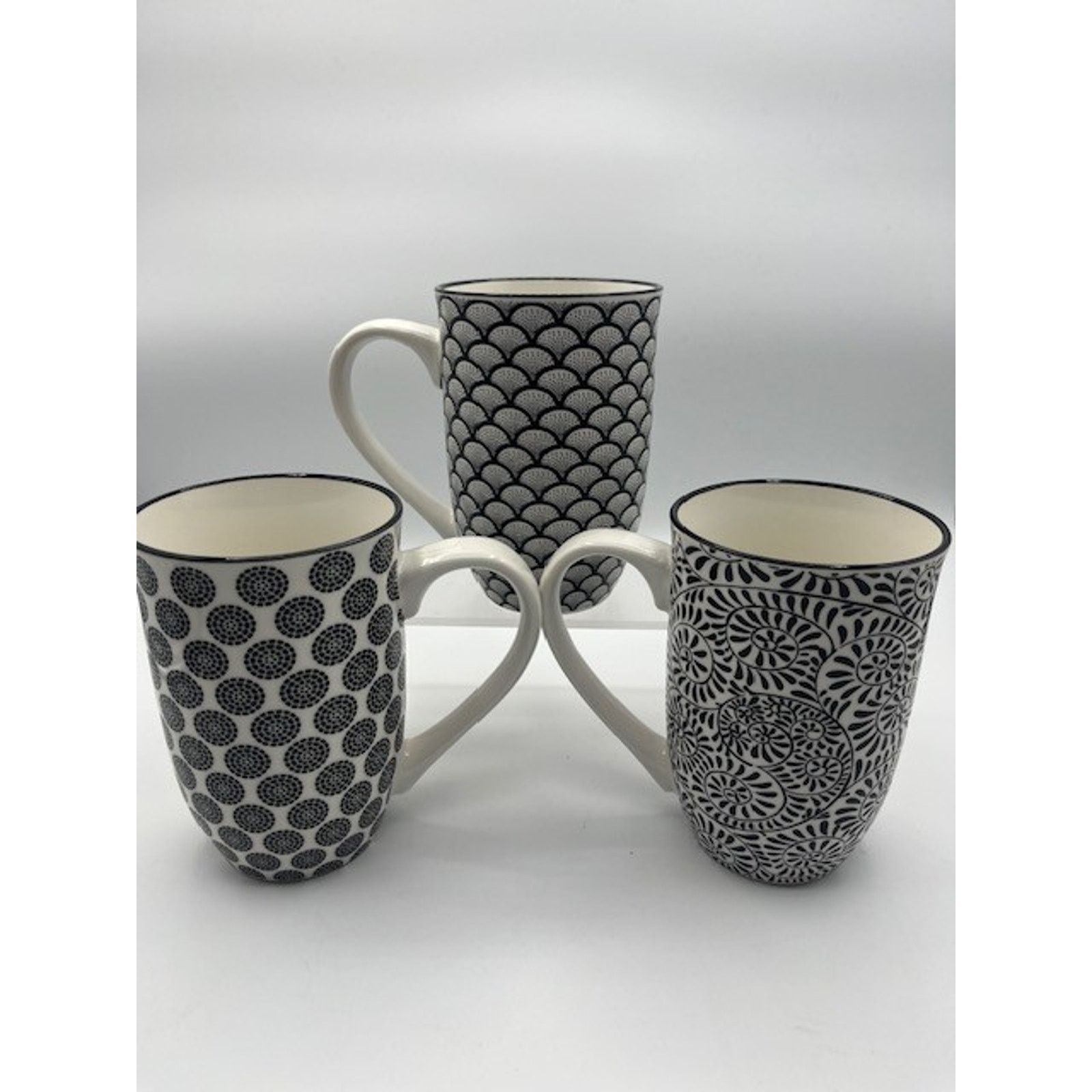 Other Studio Dinnerware tall Assorted Pattern Stoneware Coffee Mug Size ONE SIZE - 13 Thumbnail