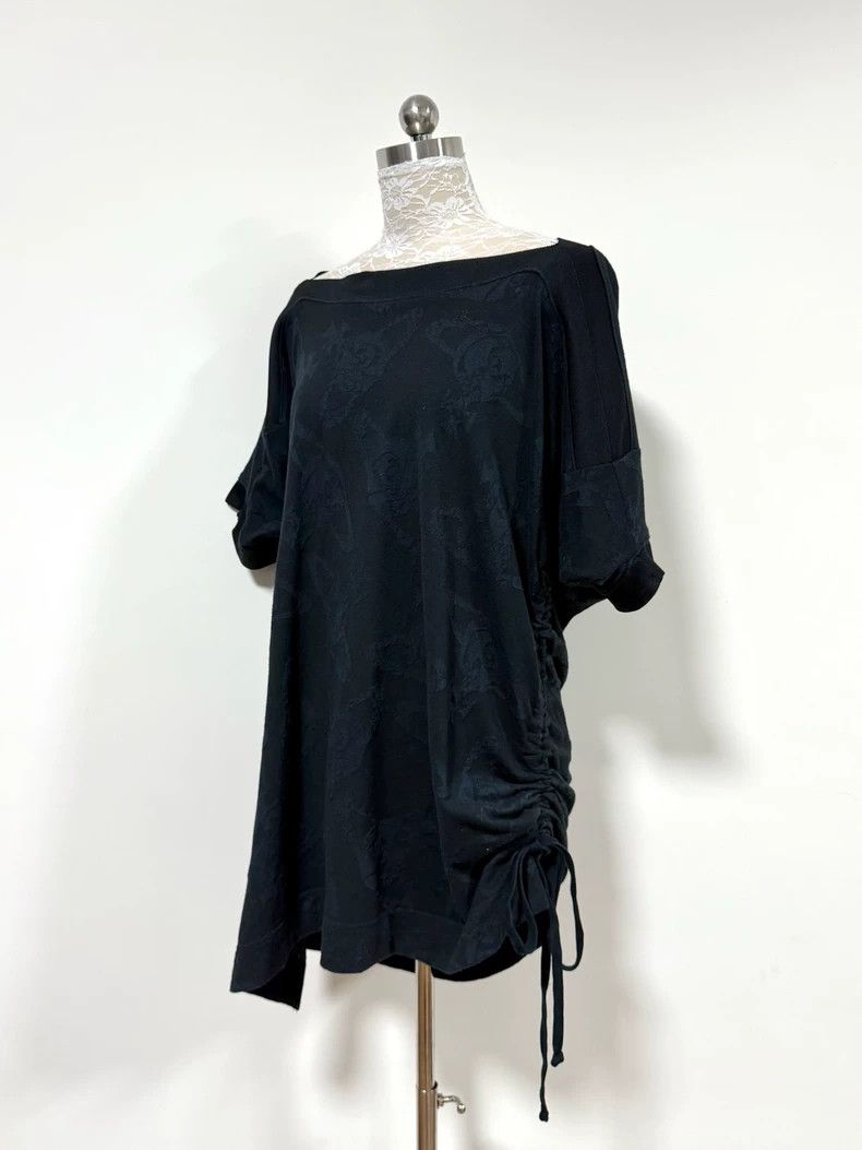 Vivienne Westwood Vivienne Westwood size2 A black cotton dress with a full Sa Size M / US 6-8 / IT 42-44 - 4 Thumbnail